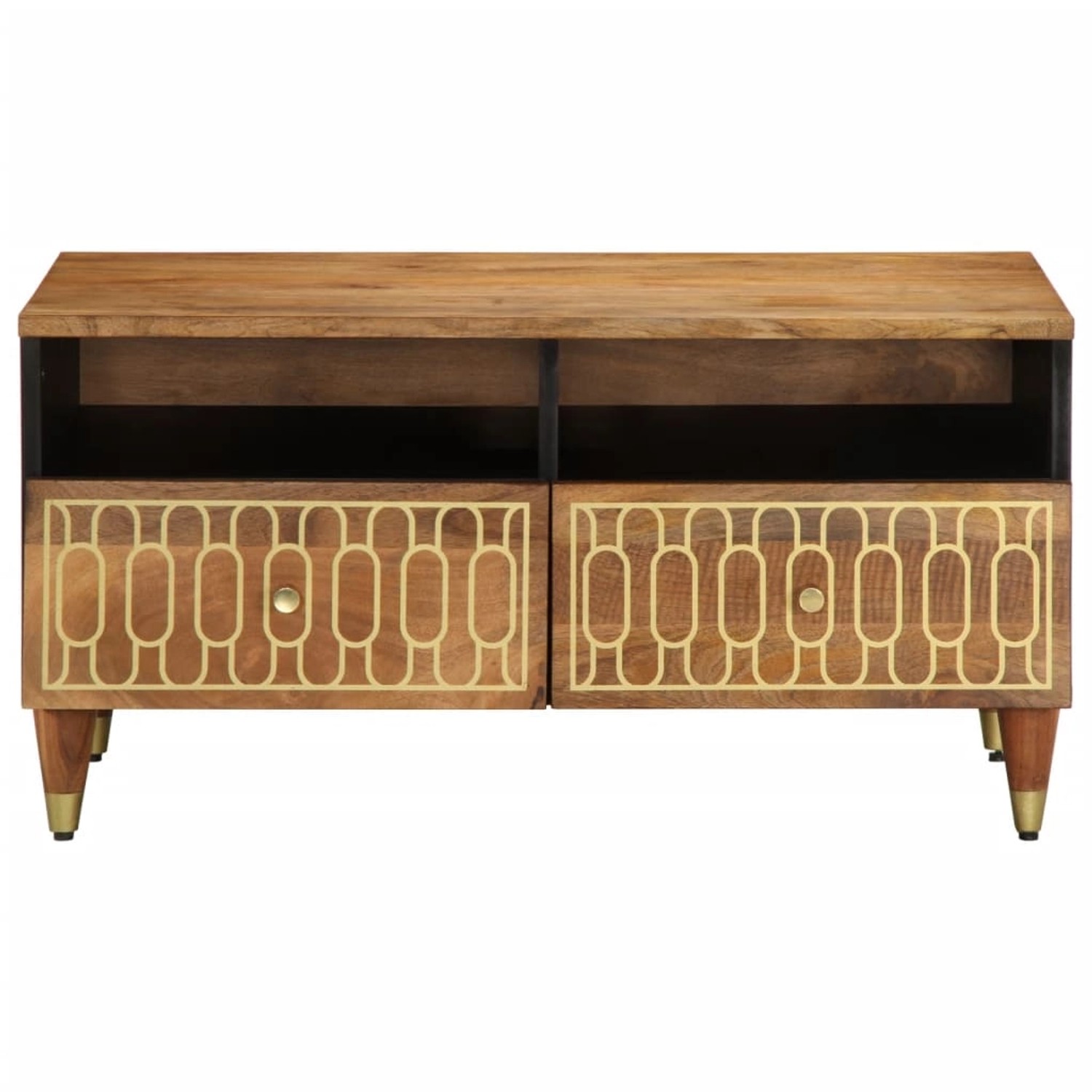 vidaXL Couchtisch 80x54x40 cm Massivholz Mango Modell 3 vidaXL Couchtisch 80x54x40 cm Massivholz Mango Modell 3 von VIDAXL