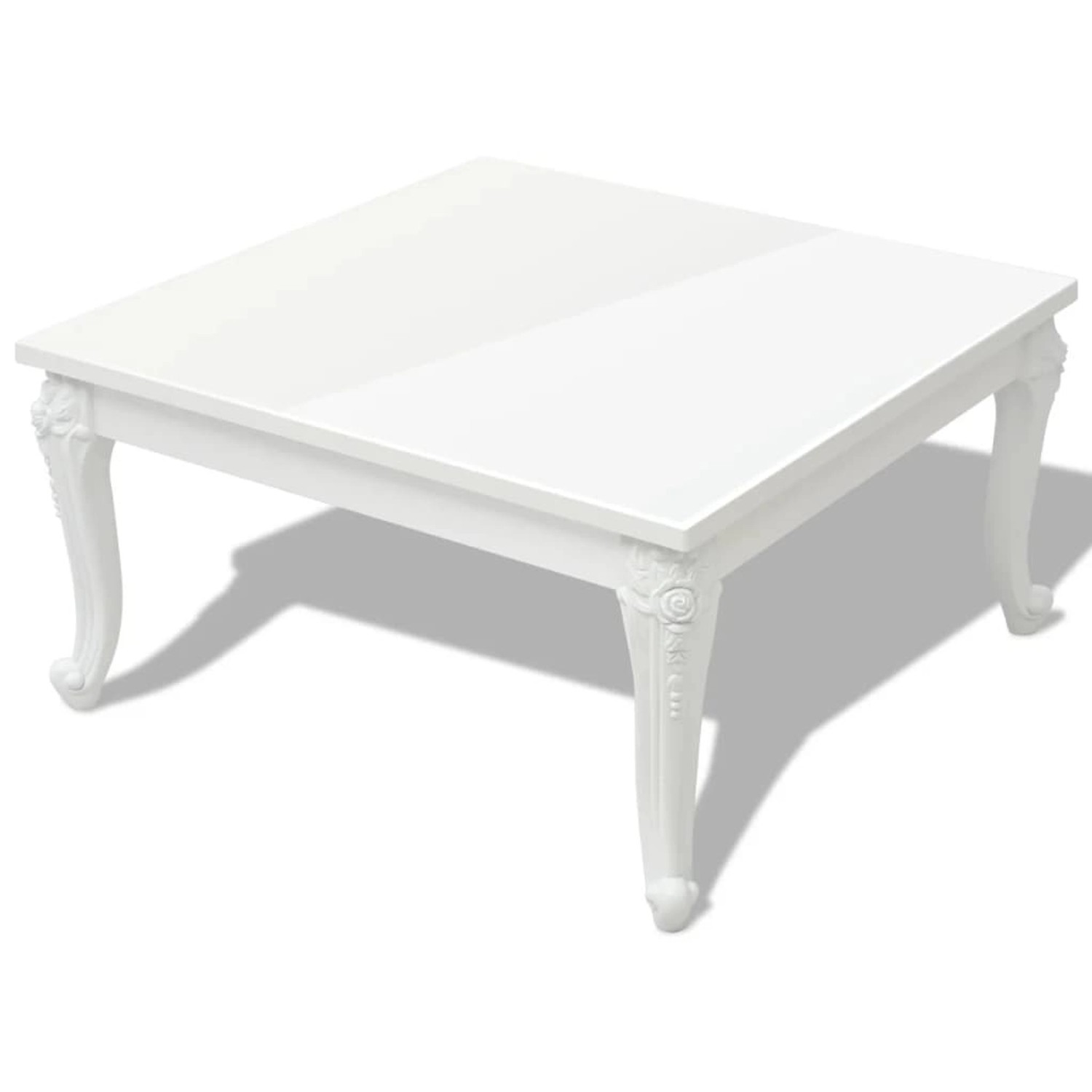 vidaXL Couchtisch 80x80x42 cm Hochglanz-Weiß 243379 vidaXL Couchtisch 80x80x42 cm Hochglanz-Weiß 243379 von VIDAXL