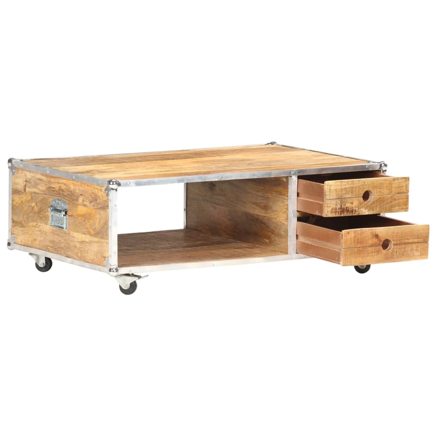 vidaXL Couchtisch 89x59x33 cm Massives Raues Mangoholz vidaXL Couchtisch 89x59x33 cm Massives Raues Mangoholz von VIDAXL