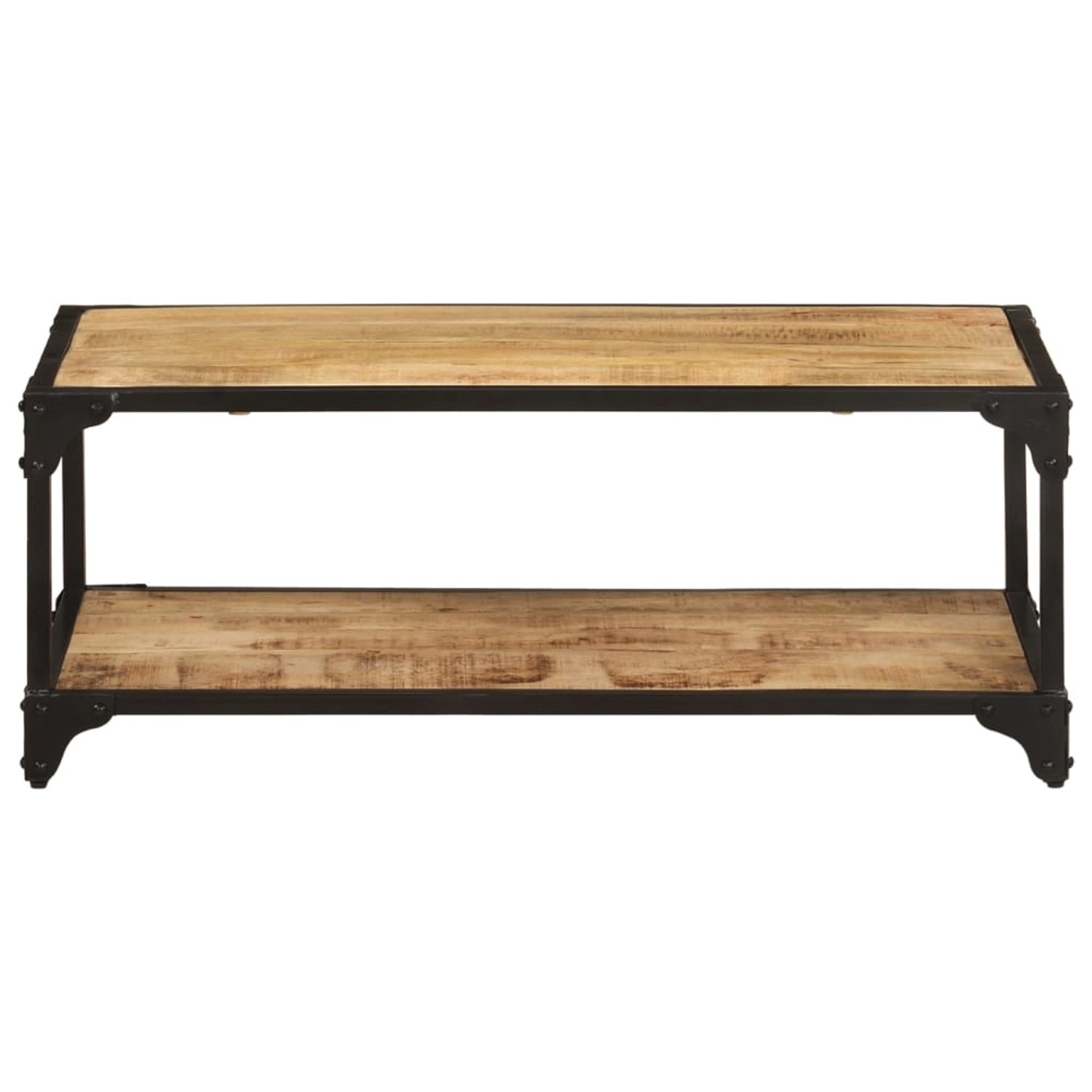 vidaXL Couchtisch 90x45x35 cm Raues Massives Mangoholz vidaXL Couchtisch 90x45x35 cm Raues Massives Mangoholz von VIDAXL