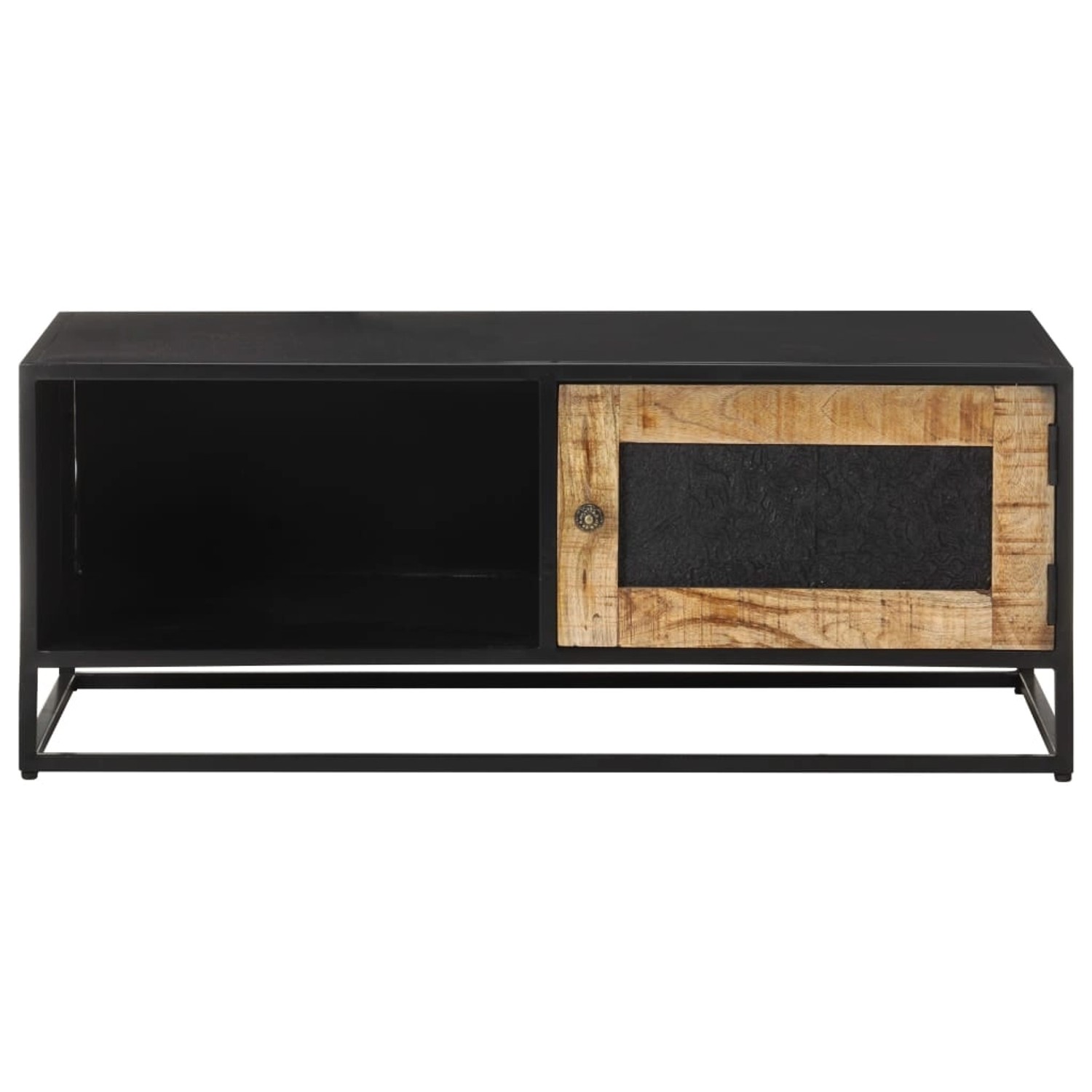 vidaXL Couchtisch 90x50x35 cm Raues Mangoholz vidaXL Couchtisch 90x50x35 cm Raues Mangoholz von VIDAXL