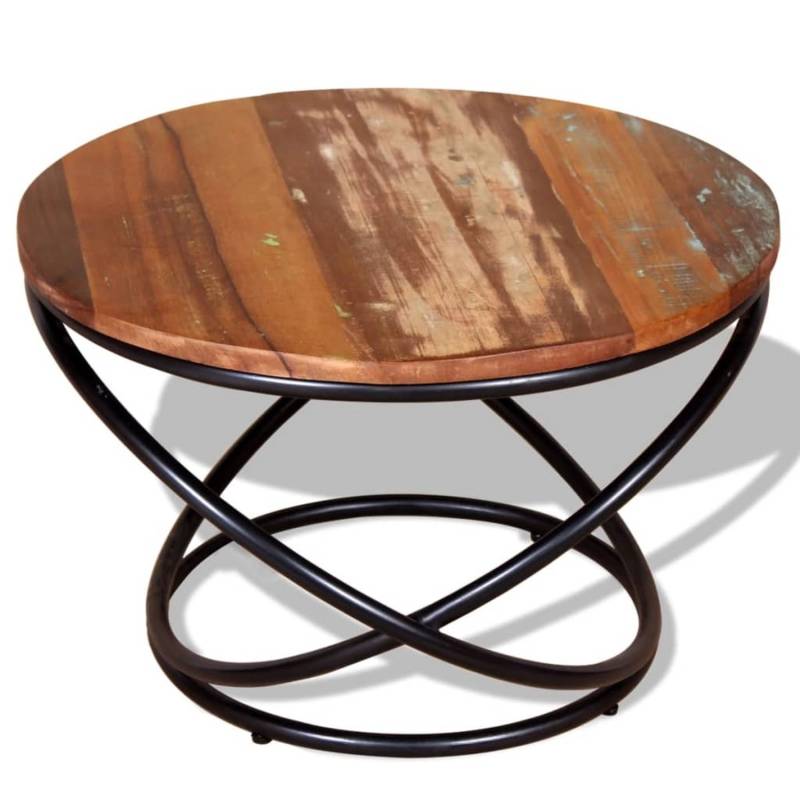 vidaXL Couchtisch Altholz Massiv 60x60x40 cm von VIDAXL