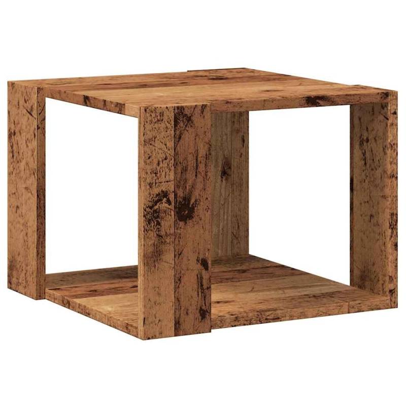 vidaXL Couchtisch Altholz-Optik 40x40x30 cm Holzwerkstoff 856494 von VIDAXL