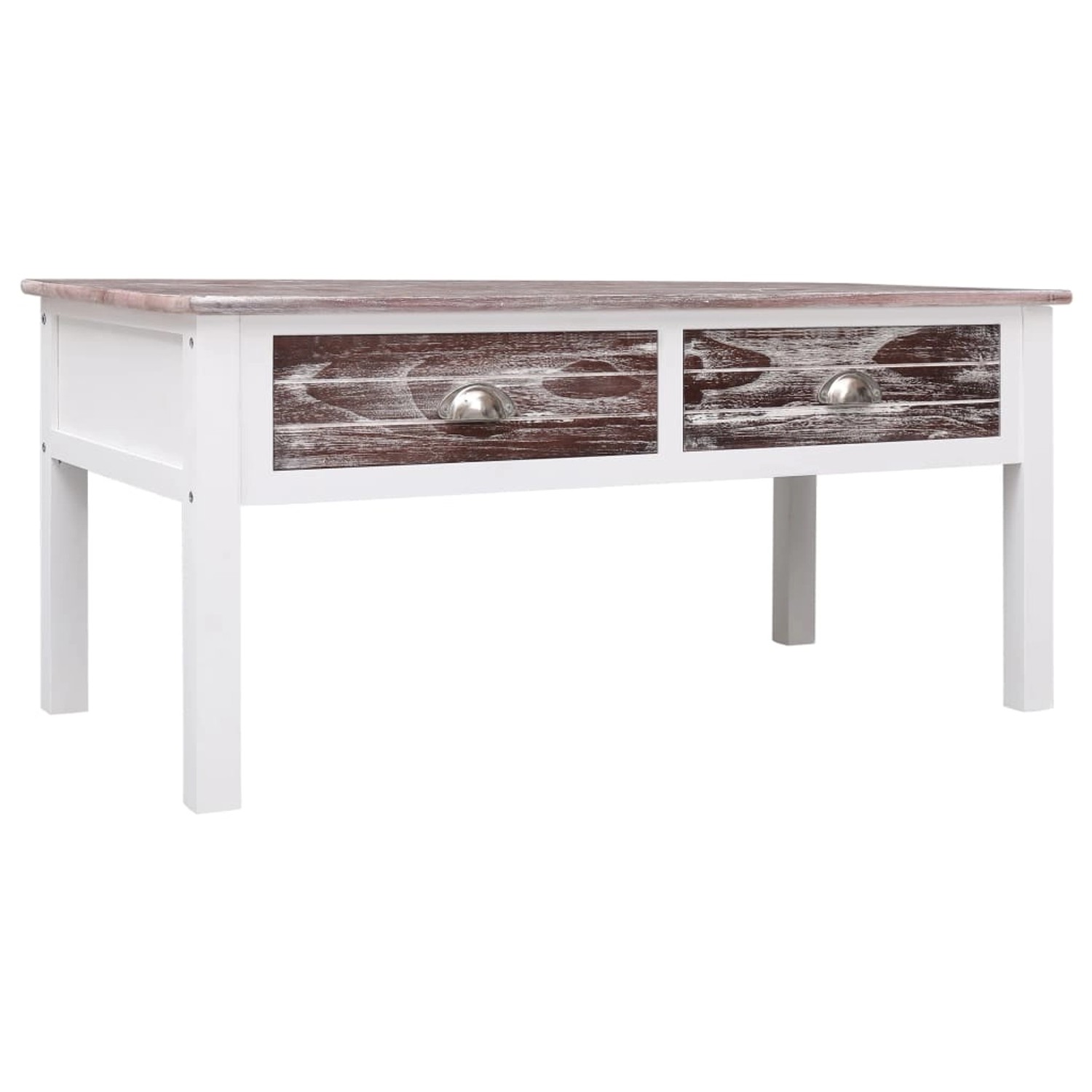 vidaXL Couchtisch Braun 100 x 50 x 45 cm Holz vidaXL Couchtisch Braun 100 x 50 x 45 cm Holz von VIDAXL