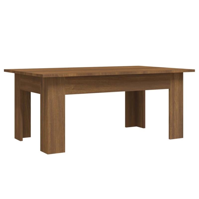 vidaXL Couchtisch Braun Eichen-Optik 100x60x42 cm Holzwerkstoff von VIDAXL