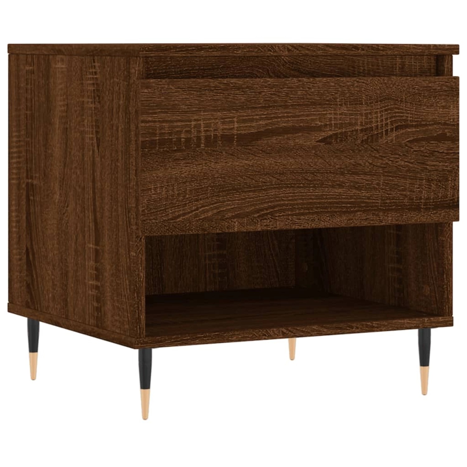 vidaXL Couchtisch Braun Eichen-Optik 50x46x50 cm Holzwerkstoff Modell 1 von VIDAXL