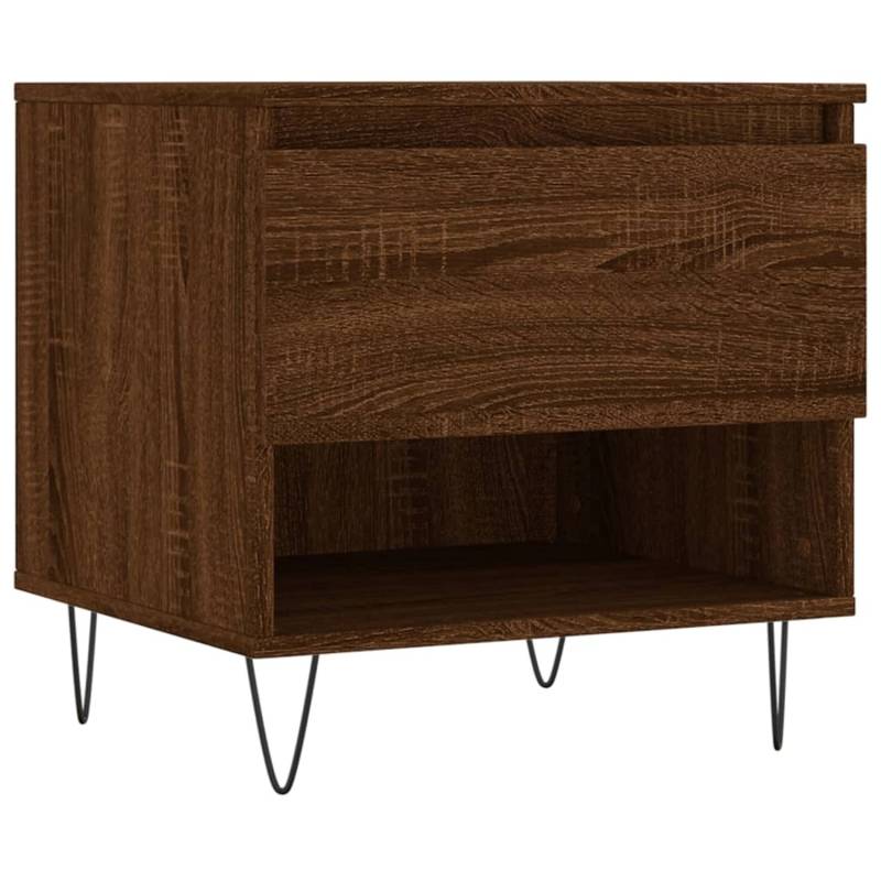 vidaXL Couchtisch Braun Eichen-Optik 50x46x50 cm Holzwerkstoff Modell 2 von VIDAXL