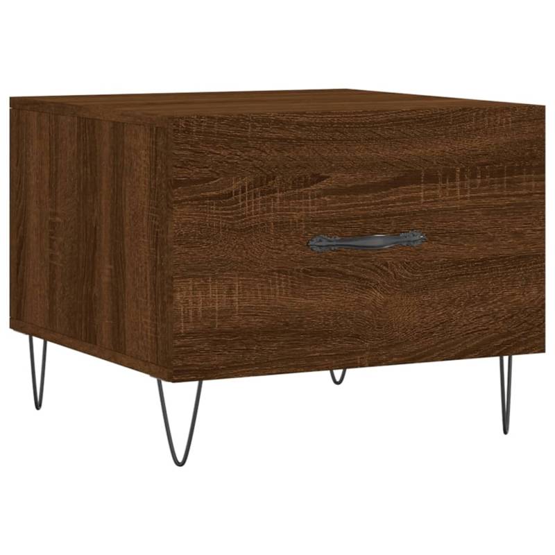 vidaXL Couchtisch Braun Eichen-Optik 50x50x40 cm Holzwerkstoff Modell 4 von VIDAXL