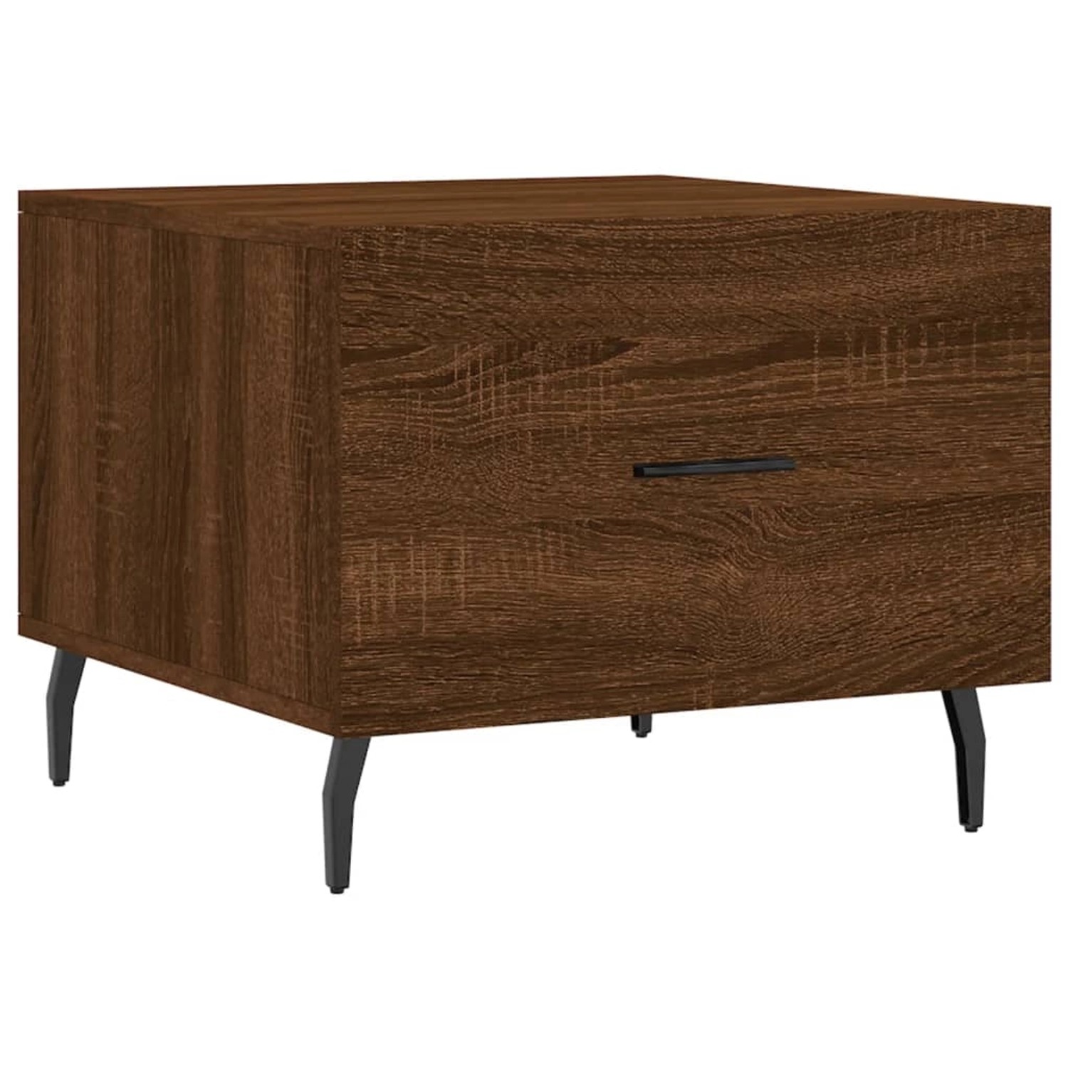 vidaXL Couchtisch Braun Eichen-Optik 50x50x40 cm Holzwerkstoff Modell 7 von VIDAXL