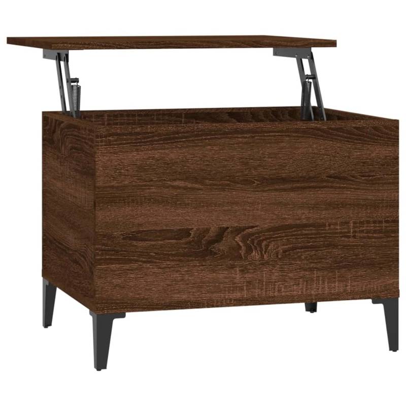 vidaXL Couchtisch Braun Eichen-Optik 60x44,5x45 cm Holzwerkstoff Modell 4 von VIDAXL