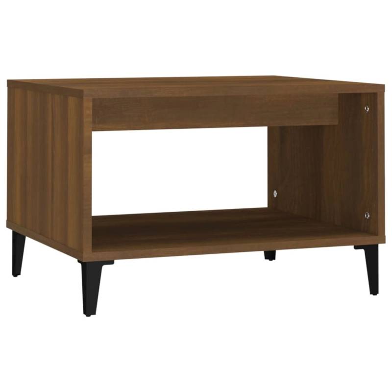 vidaXL Couchtisch Braun Eichen-Optik 60x50x40 cm Holzwerkstoff Modell 1 von VIDAXL