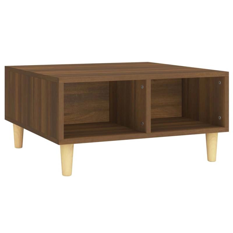 vidaXL Couchtisch Braun Eichen-Optik 60x60x30 cm Holzwerkstoff Modell 4 von VIDAXL