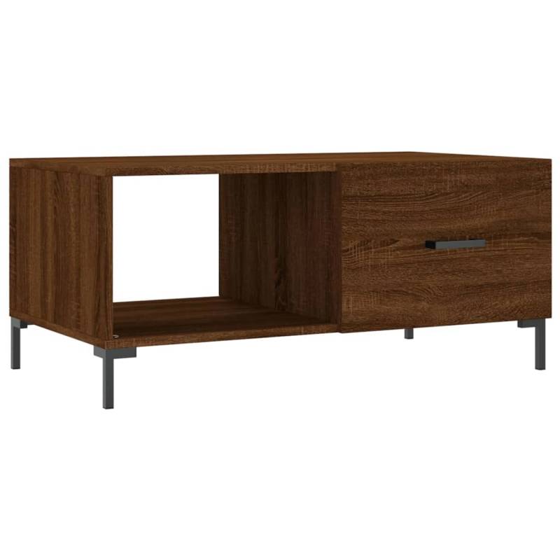 vidaXL Couchtisch Braun Eichen-Optik 90x50x40 cm Holzwerkstoff Modell 2 von VIDAXL