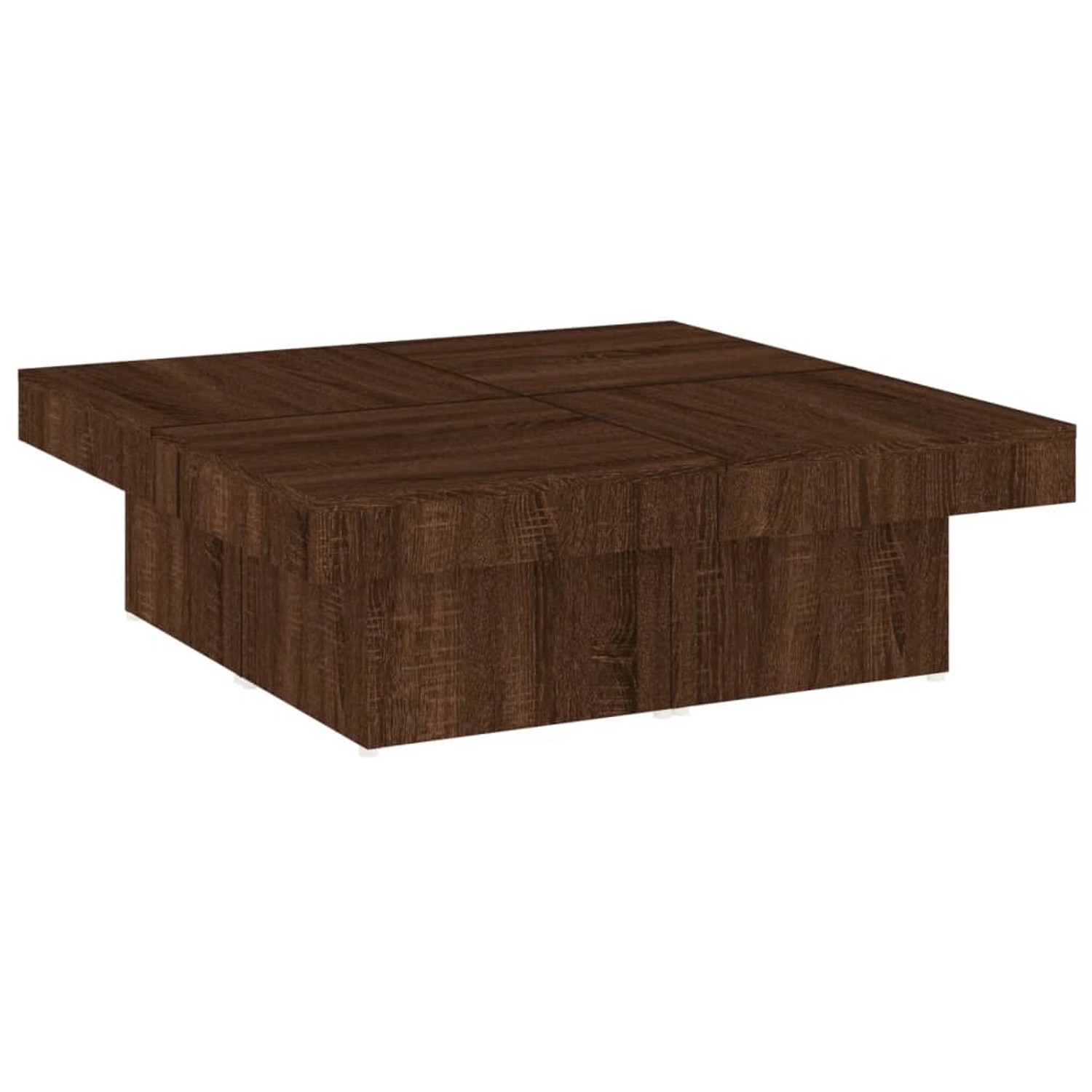 vidaXL Couchtisch Braun Eichen-Optik 90x90x28 cm Holzwerkstoff Modell 1 vidaXL Couchtisch Braun Eichen-Optik 90x90x28 cm Holzwerkstoff Modell 1 von VIDAXL
