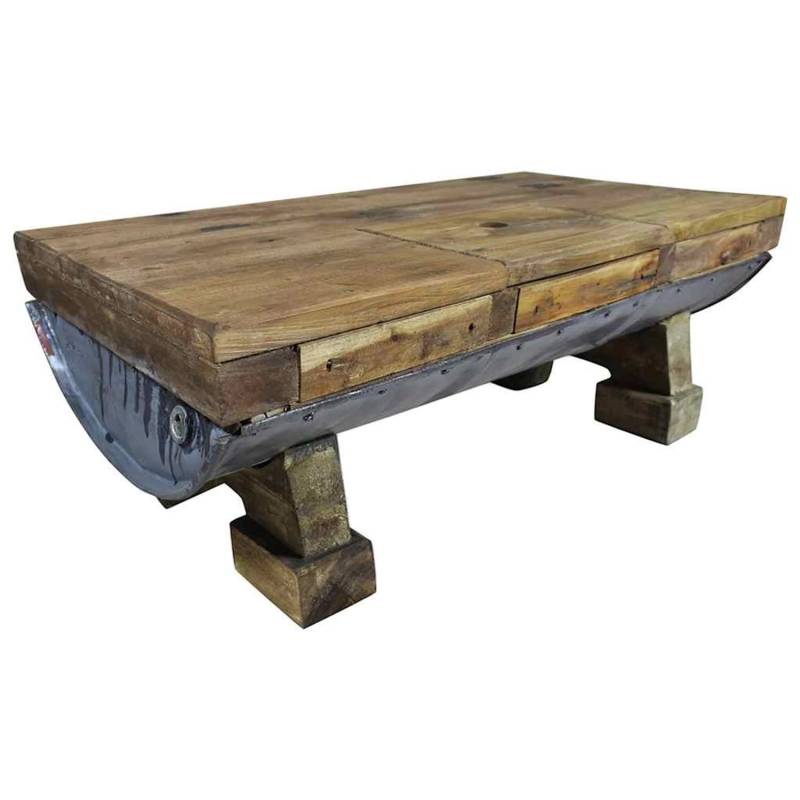 vidaXL Couchtisch Gemischtes Altholz 90x50x35 cm 244500 von VIDAXL