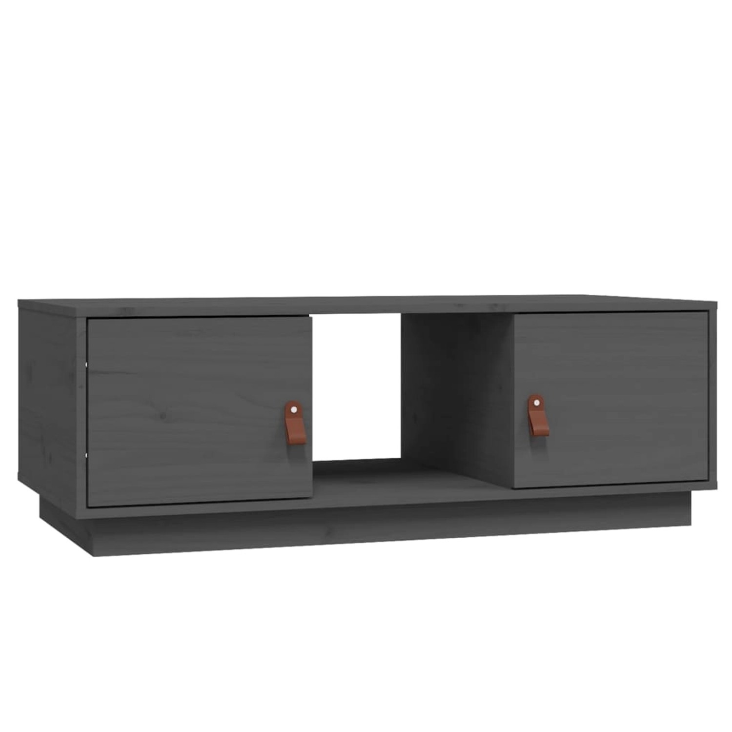 vidaXL Couchtisch Grau 100x50x35 cm Massivholz Kiefer vidaXL Couchtisch Grau 100x50x35 cm Massivholz Kiefer von VIDAXL