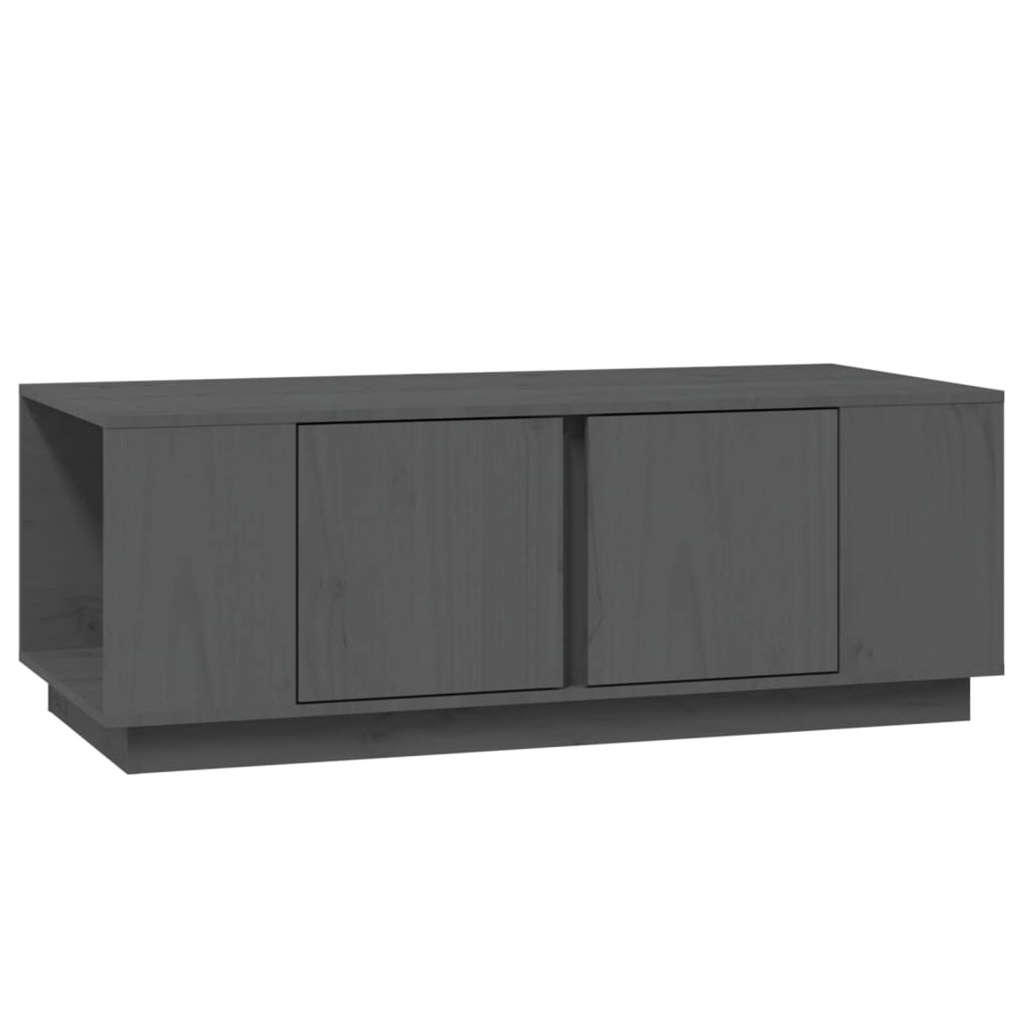 vidaXL Couchtisch Grau 110x50x40 cm Massivholz Kiefer Modell 1 vidaXL Couchtisch Grau 110x50x40 cm Massivholz Kiefer Modell 1 von VIDAXL