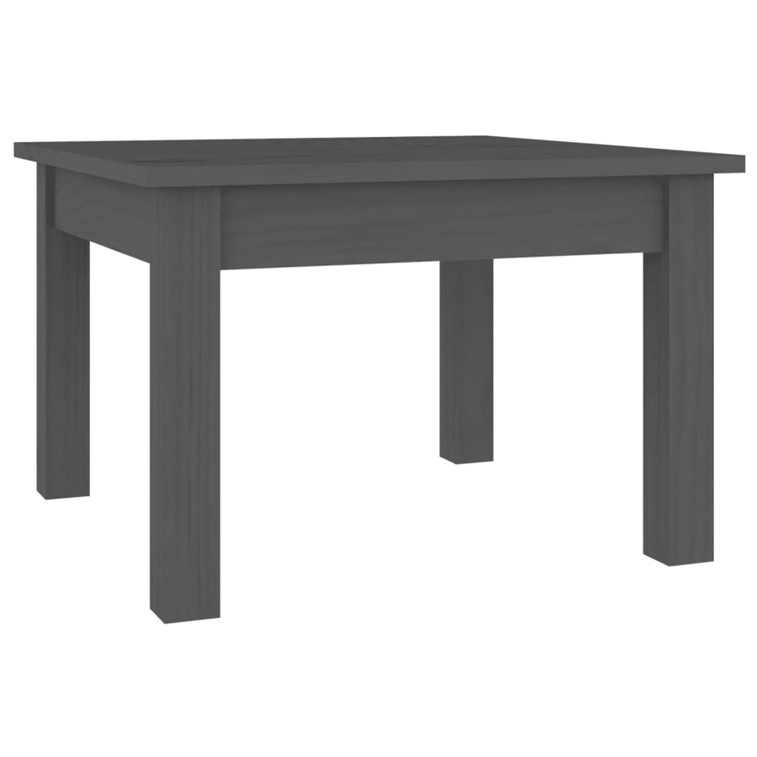 vidaXL Couchtisch Grau 45x45x30 cm Massivholz Kiefer vidaXL Couchtisch Grau 45x45x30 cm Massivholz Kiefer von VIDAXL