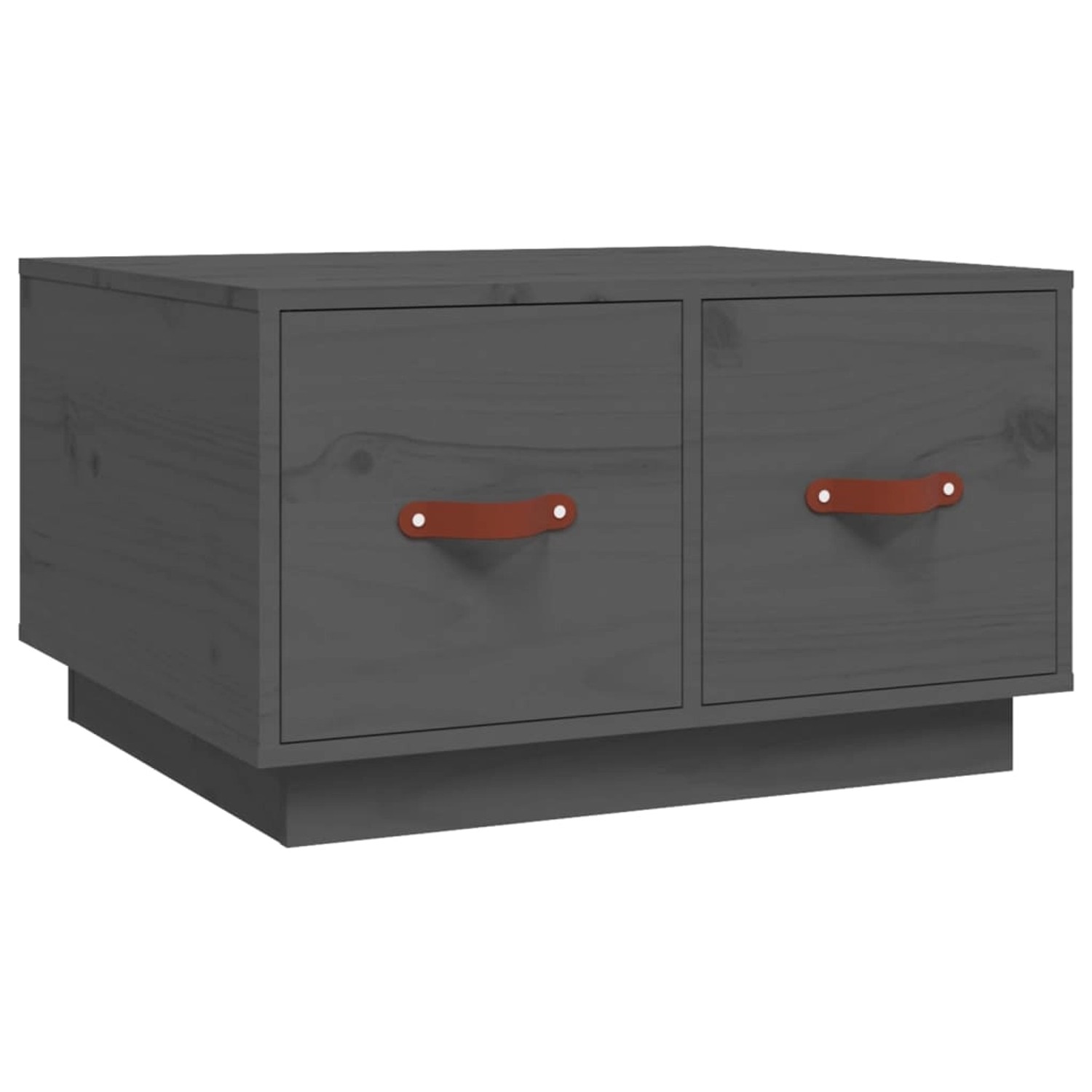 vidaXL Couchtisch Grau 60x53x35 cm Massivholz Kiefer vidaXL Couchtisch Grau 60x53x35 cm Massivholz Kiefer von VIDAXL