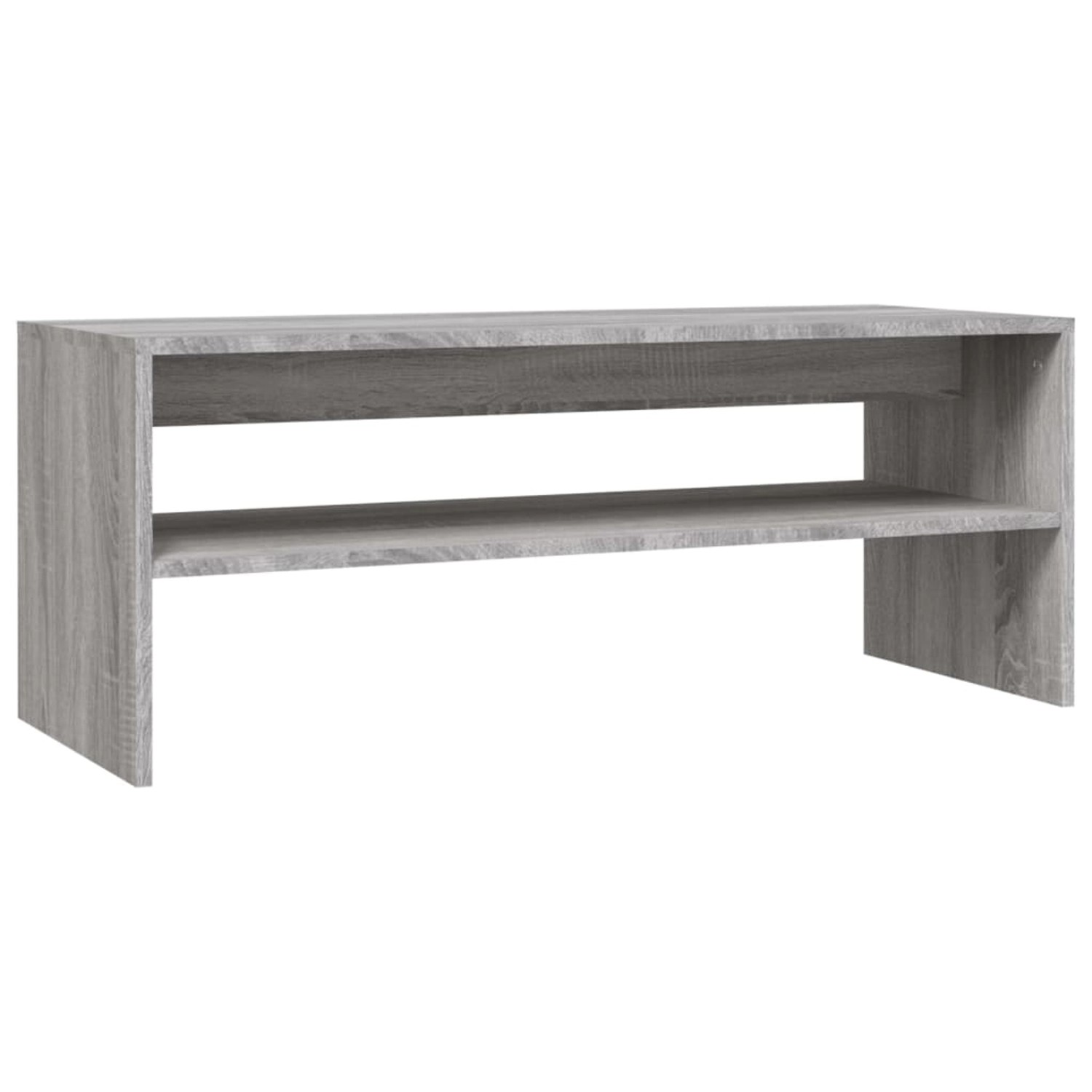 vidaXL Couchtisch Grau Sonoma 100x40x40 cm Holzwerkstoff vidaXL Couchtisch Grau Sonoma 100x40x40 cm Holzwerkstoff von VIDAXL