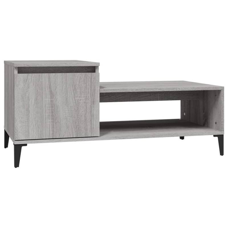 vidaXL Couchtisch Grau Sonoma 100x50x45 cm Holzwerkstoff Modell 3 vidaXL Couchtisch Grau Sonoma 100x50x45 cm Holzwerkstoff Modell 3 von VIDAXL