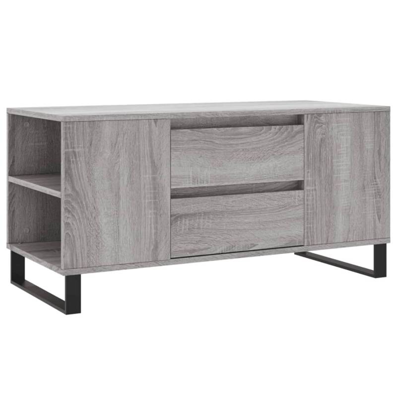 vidaXL Couchtisch Grau Sonoma 102x44,5x50 cm Holzwerkstoff vidaXL Couchtisch Grau Sonoma 102x44,5x50 cm Holzwerkstoff von VIDAXL