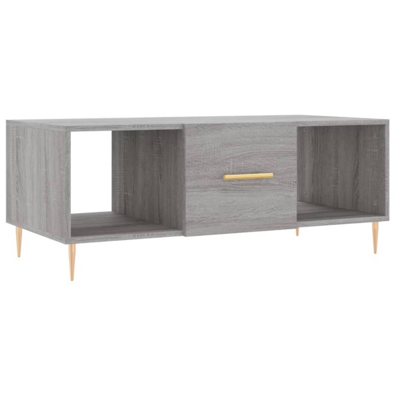 vidaXL Couchtisch Grau Sonoma 102x50x40 cm Holzwerkstoff Modell 2 von VIDAXL