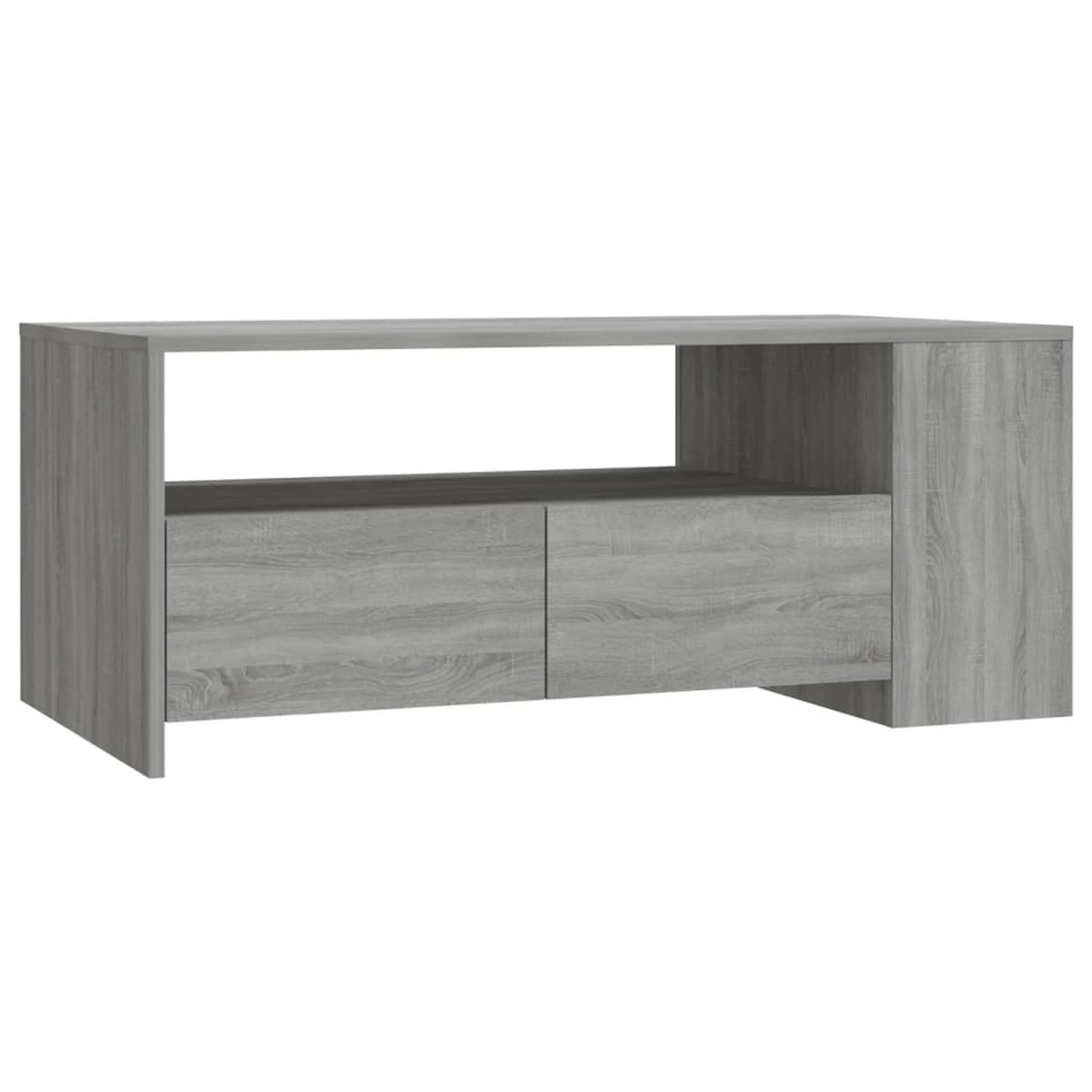 vidaXL Couchtisch Grau Sonoma 102x55x42 cm Holzwerkstoff Modell 3 vidaXL Couchtisch Grau Sonoma 102x55x42 cm Holzwerkstoff Modell 3 von VIDAXL