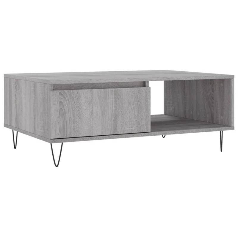 vidaXL Couchtisch Grau Sonoma 90x60x35 cm Holzwerkstoff Modell 4 von VIDAXL