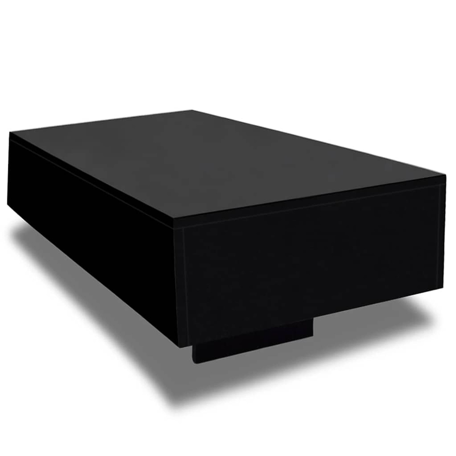 vidaXL Couchtisch Hochglanz-Schwarz 244024 von VIDAXL