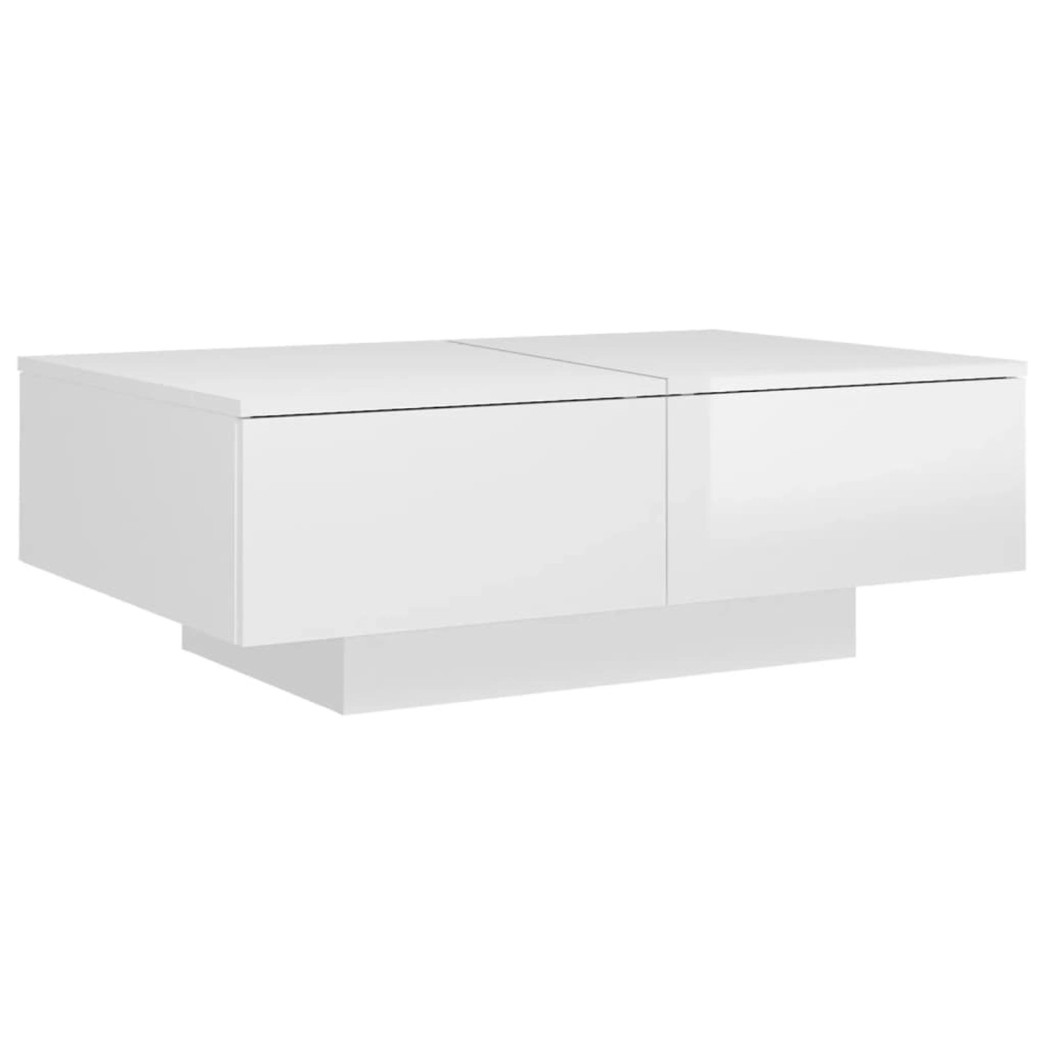 vidaXL Couchtisch Hochglanz-Weiß 90x60x31 cm Holzwerkstoff 804181 vidaXL Couchtisch Hochglanz-Weiß 90x60x31 cm Holzwerkstoff 804181 von VIDAXL
