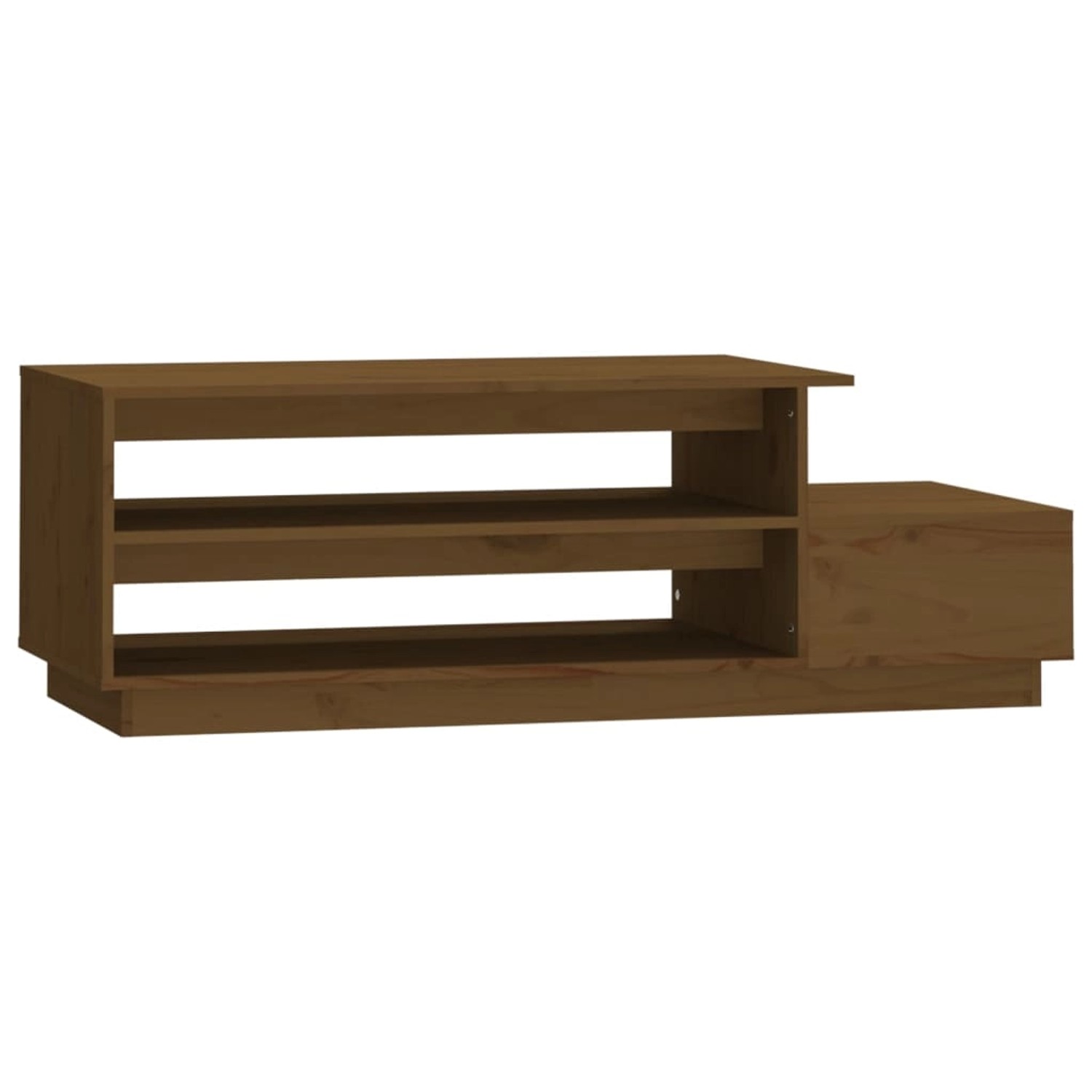 vidaXL Couchtisch Honigbraun 120x50x40,5 cm Massivholz Kiefer vidaXL Couchtisch Honigbraun 120x50x40,5 cm Massivholz Kiefer von VIDAXL