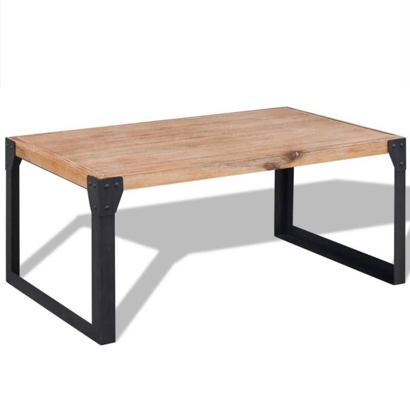 vidaXL Couchtisch Massivholz Akazie 100x60x45 cm 243914 von VIDAXL