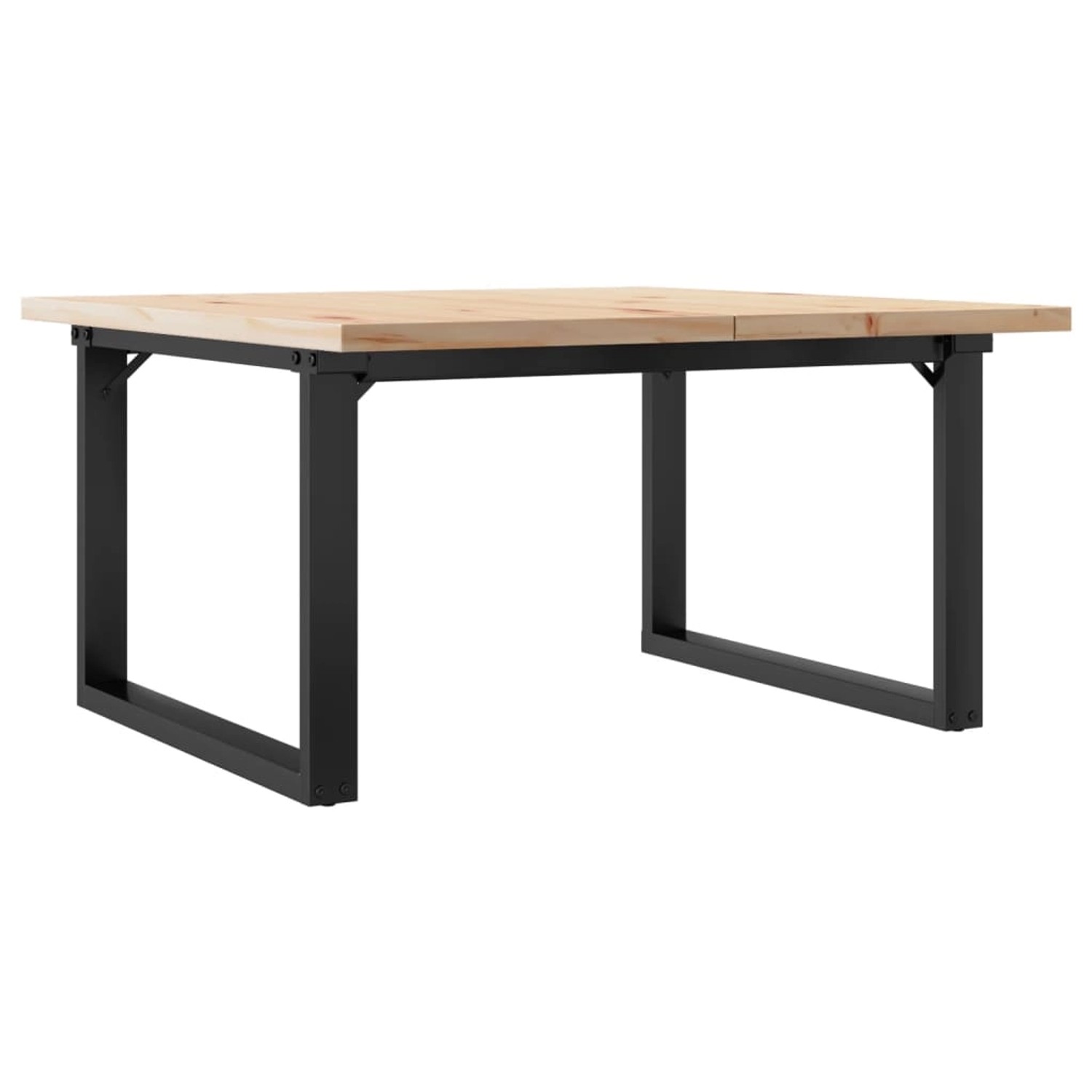 vidaXL Couchtisch O-Gestell 90x90x45,5cm Massivholz Kiefer & Gusseisen vidaXL Couchtisch O-Gestell 90x90x45,5cm Massivholz Kiefer & Gusseisen von VIDAXL