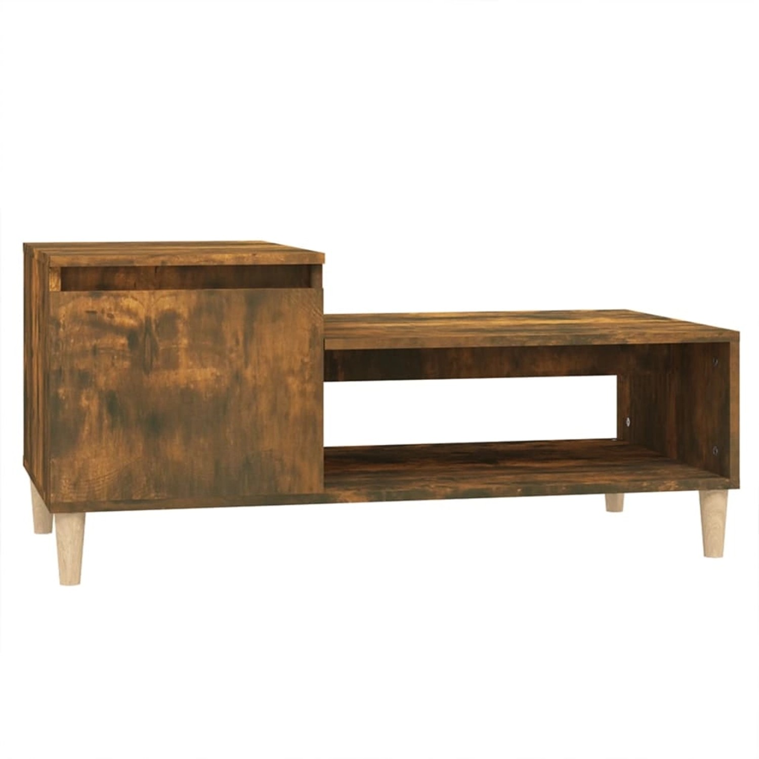 vidaXL Couchtisch Räuchereiche 100x50x45 cm Holzwerkstoff 821129 von VIDAXL
