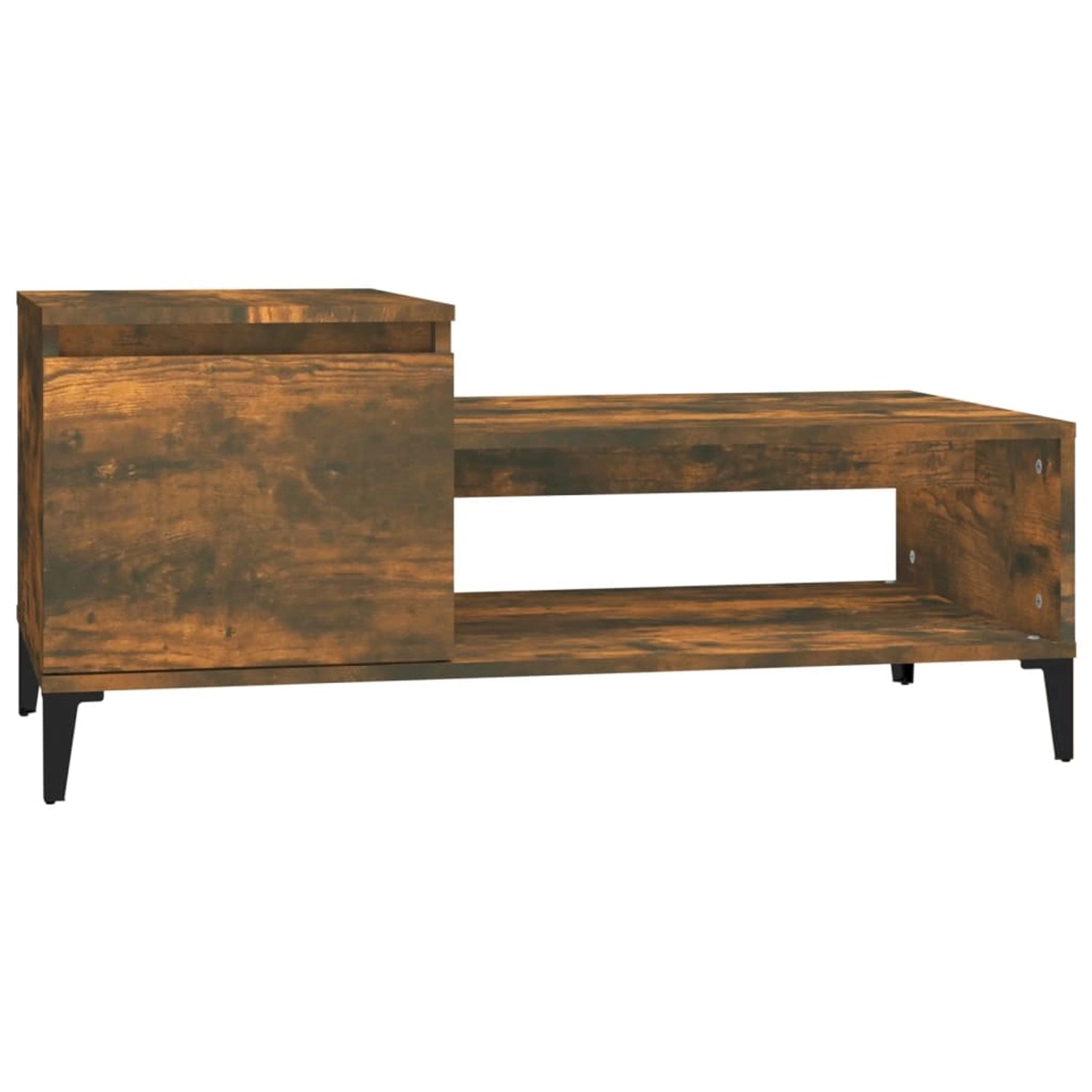 vidaXL Couchtisch Räuchereiche 100x50x45 cm Holzwerkstoff 821137 von VIDAXL