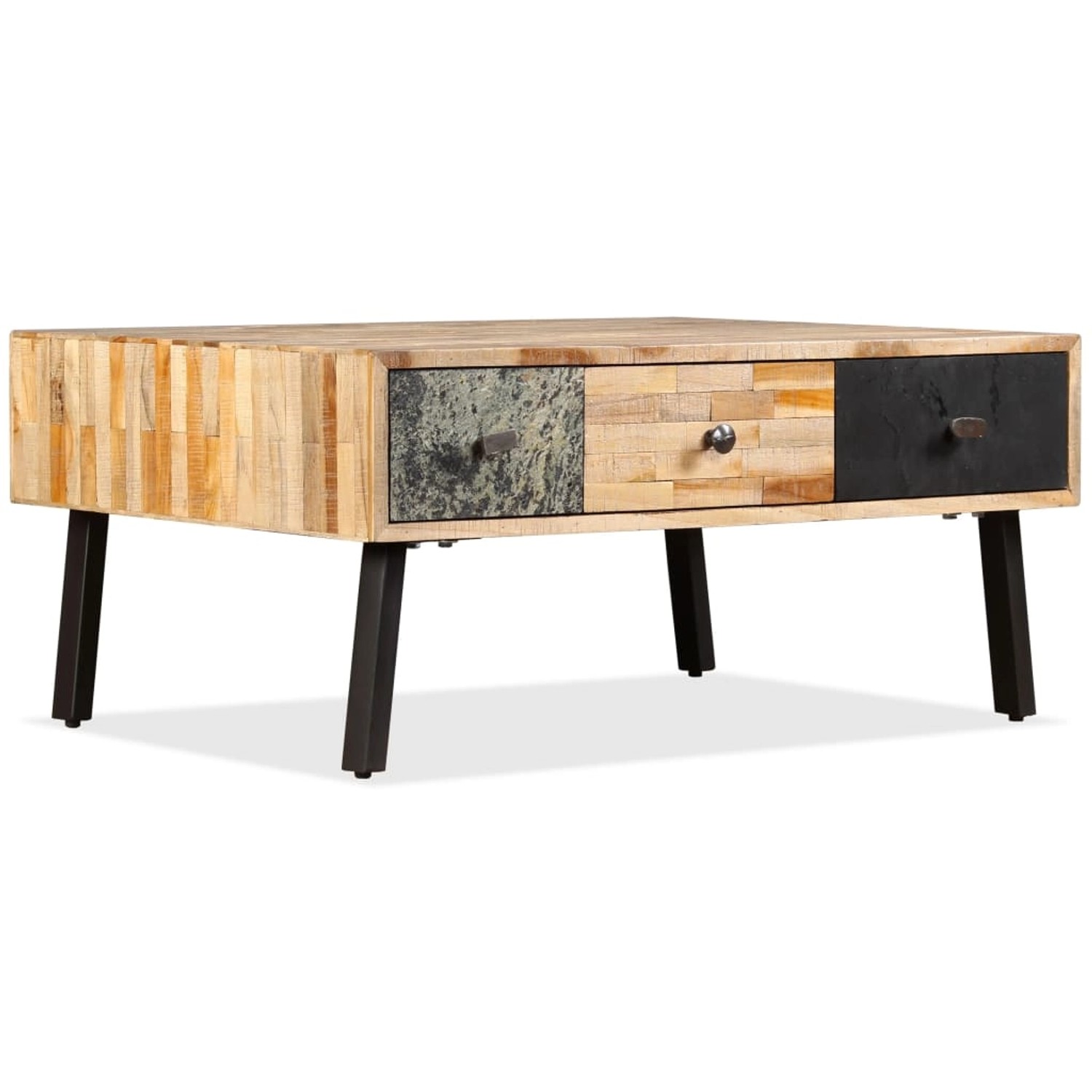 vidaXL Couchtisch Recyceltes Massivholz Teak 90x65x40 cm 245404 vidaXL Couchtisch Recyceltes Massivholz Teak 90x65x40 cm 245404 von VIDAXL