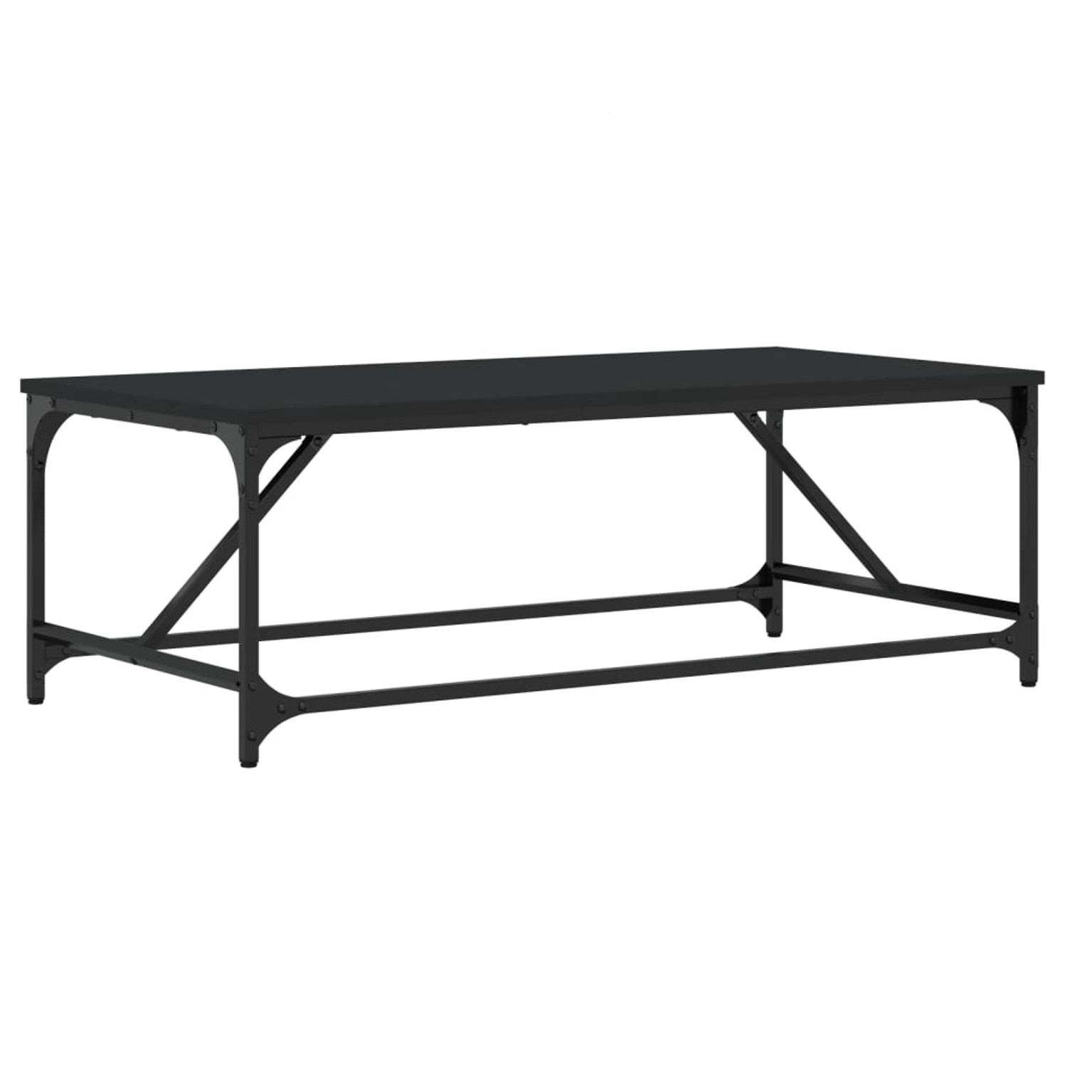 vidaXL Couchtisch Schwarz 100x50x35 cm Holzwerkstoff von VIDAXL