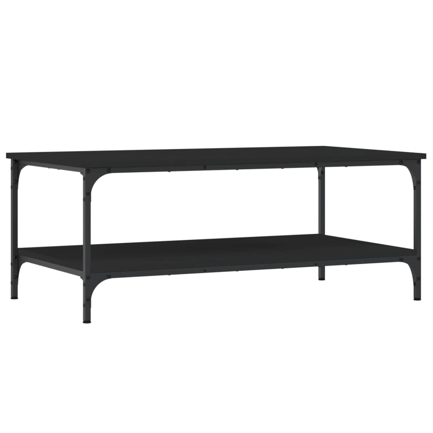 vidaXL Couchtisch Schwarz 100x55x40 cm Holzwerkstoff Modell 1 von VIDAXL