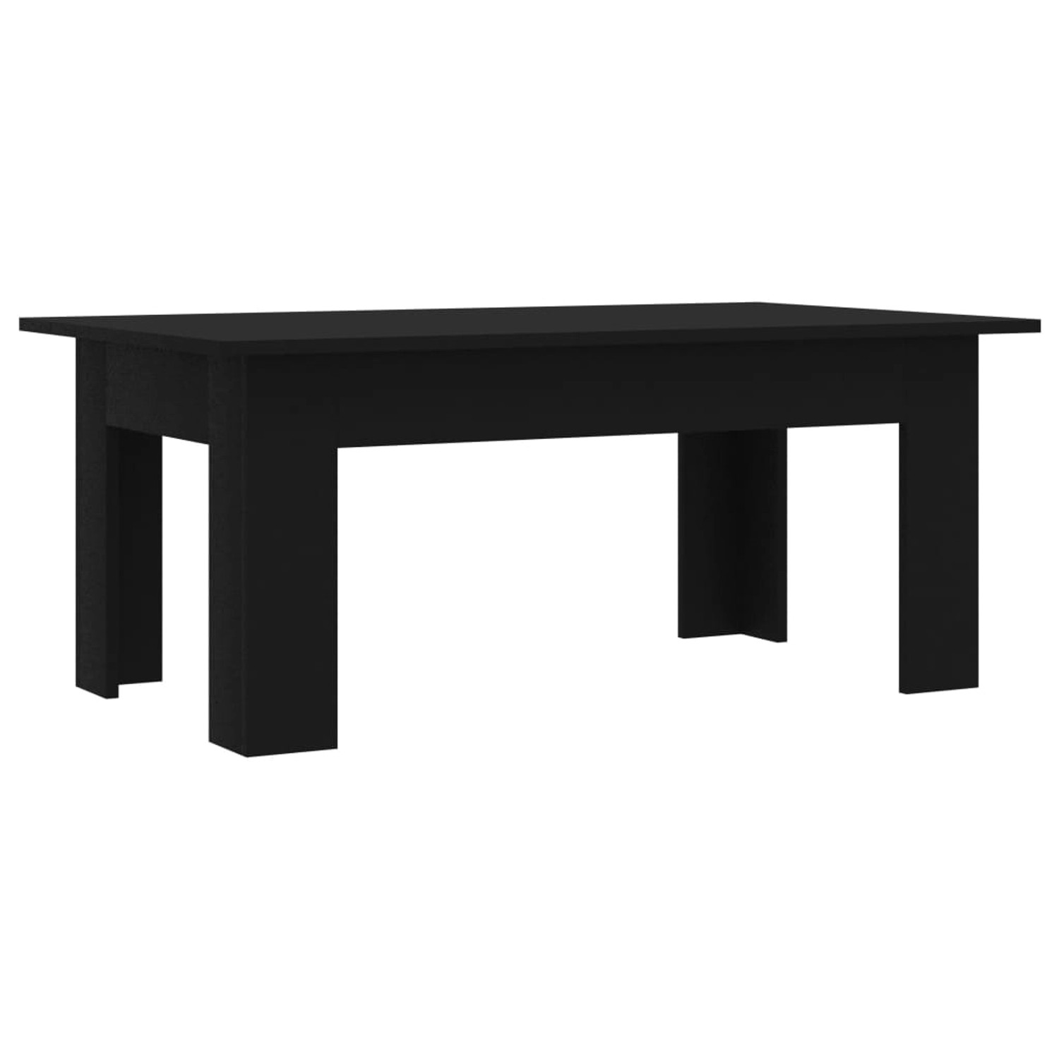 vidaXL Couchtisch Schwarz 100x60x42 cm Holzwerkstoff von VIDAXL