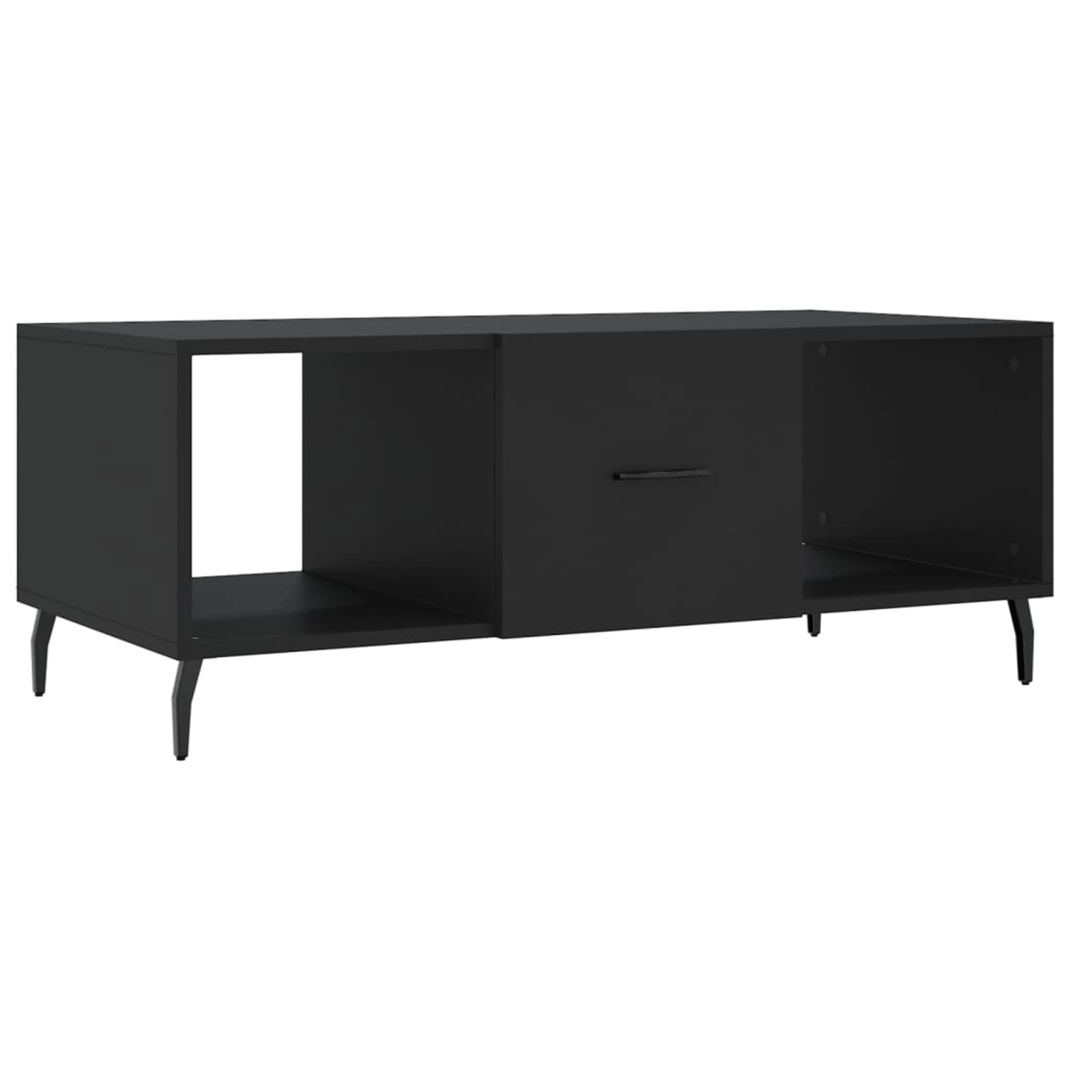 vidaXL Couchtisch Schwarz 102x50x40 cm Holzwerkstoff Modell 3 von VIDAXL