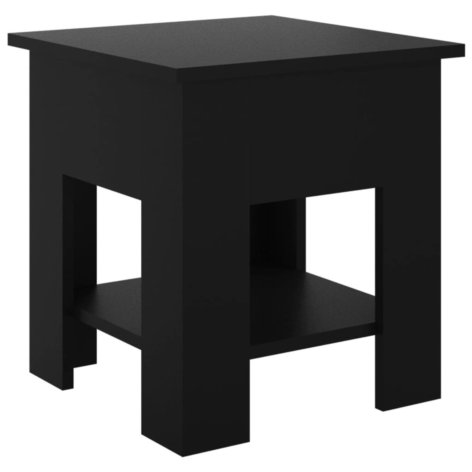vidaXL Couchtisch Schwarz 40x40x42 cm Holzwerkstoff von VIDAXL