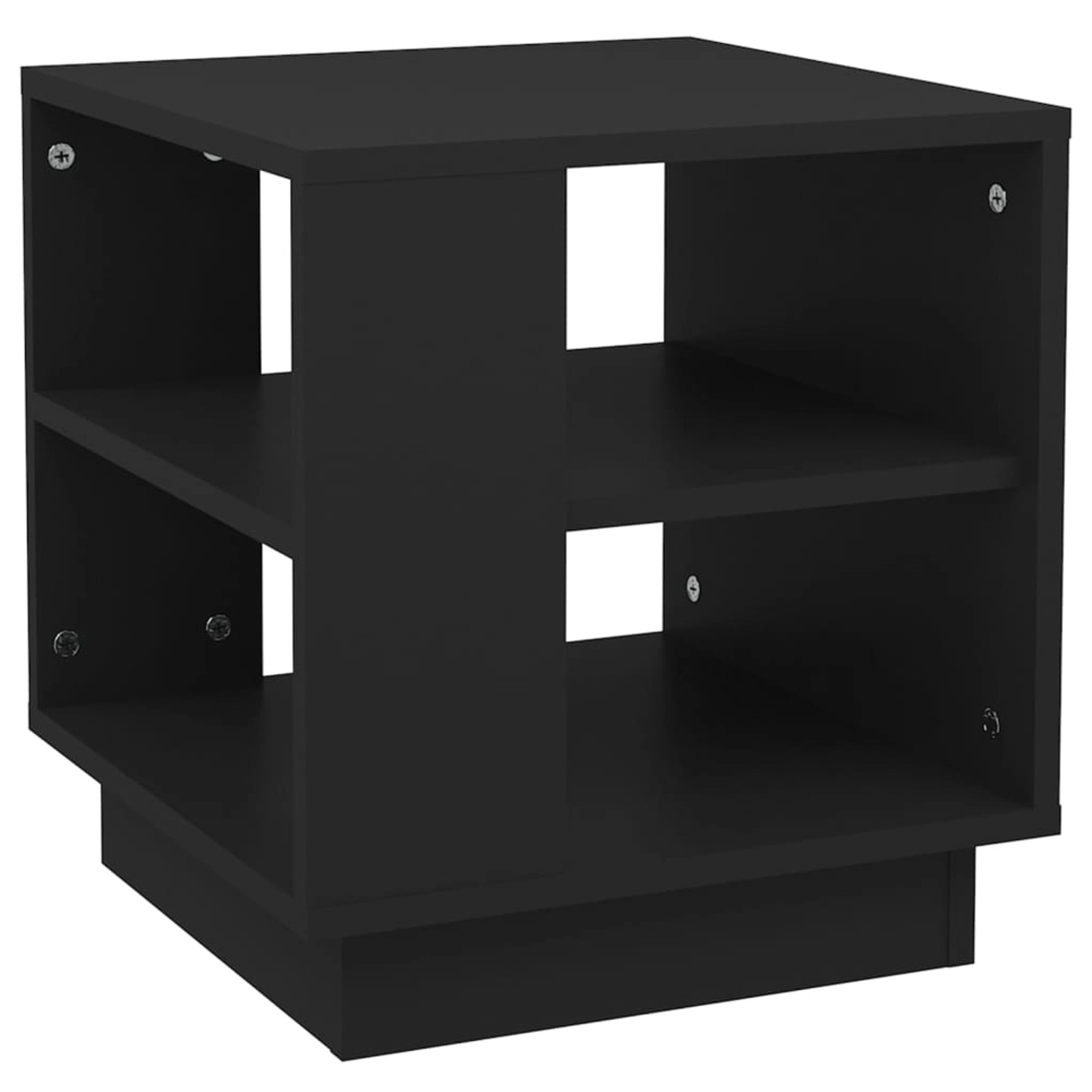 vidaXL Couchtisch Schwarz 40x40x43 cm Holzwerkstoff von VIDAXL