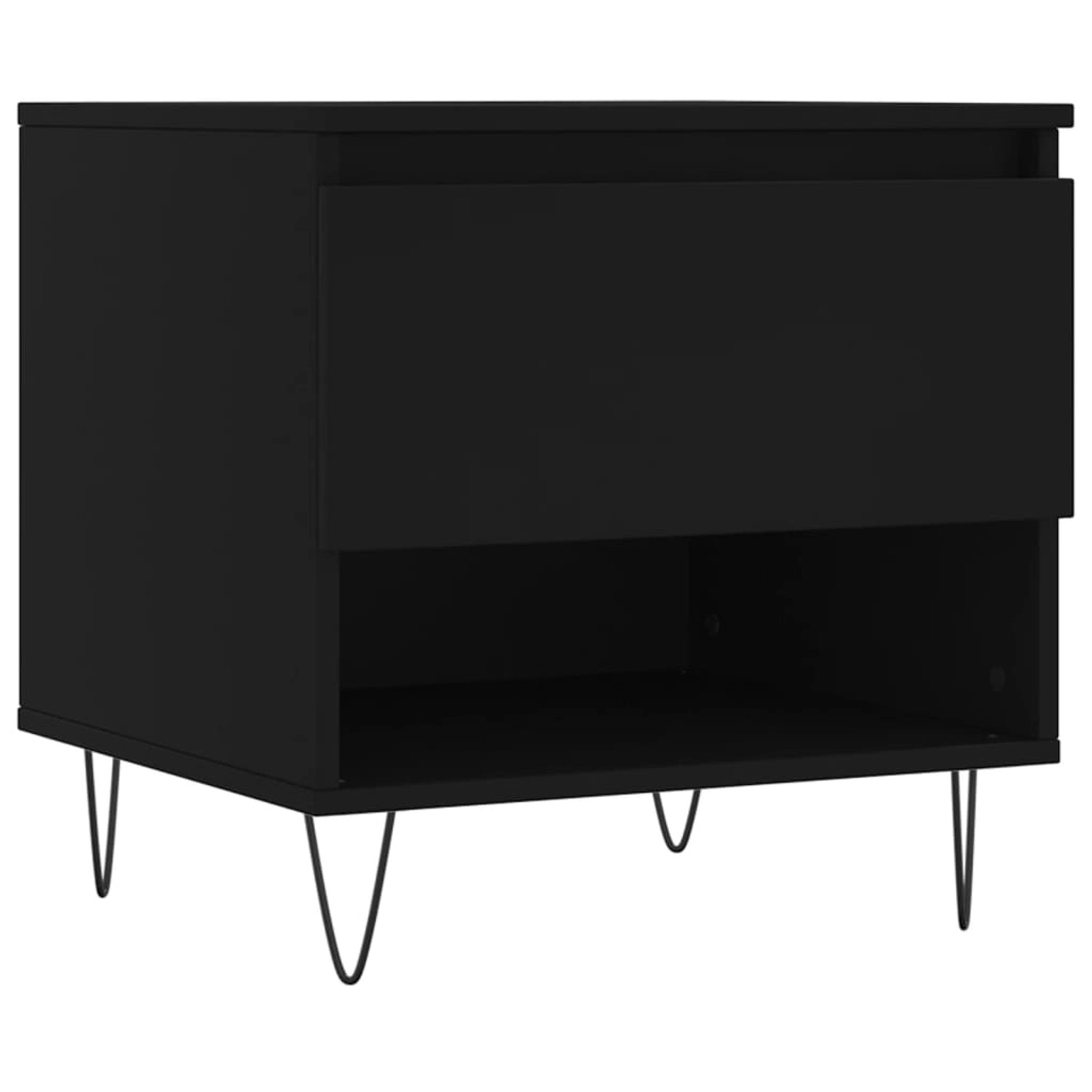vidaXL Couchtisch Schwarz 50x46x50 cm Holzwerkstoff Modell 1 von VIDAXL