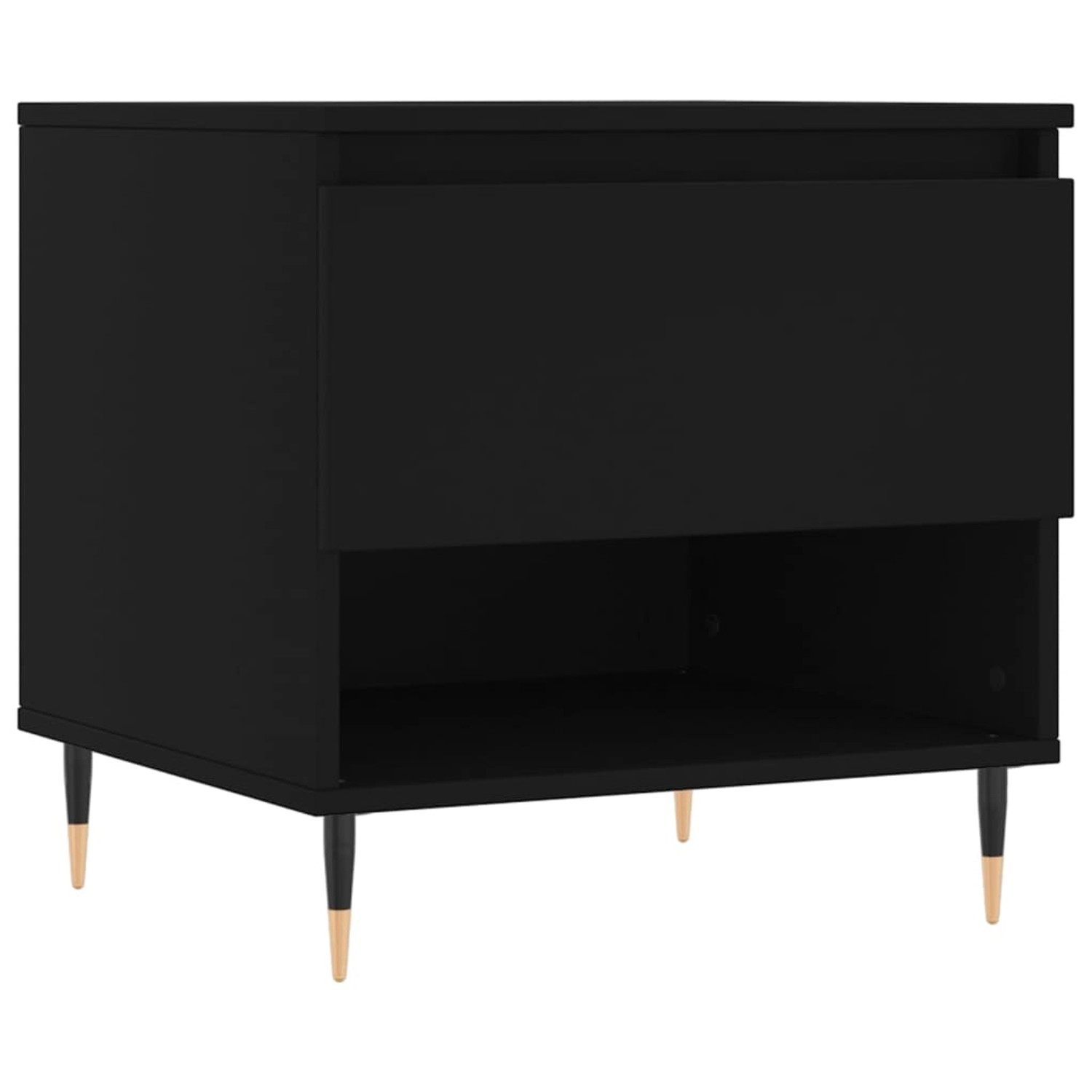 vidaXL Couchtisch Schwarz 50x46x50 cm Holzwerkstoff Modell 2 von VIDAXL