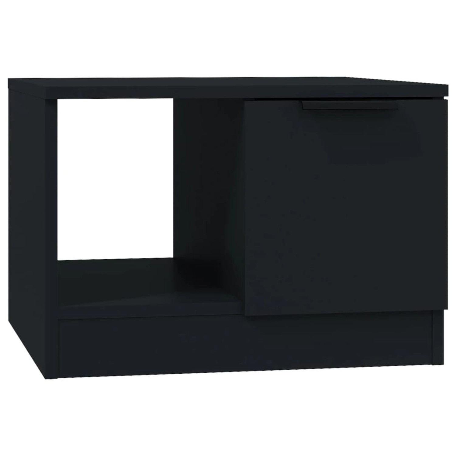 vidaXL Couchtisch Schwarz 50x50x36 cm Holzwerkstoff von VIDAXL