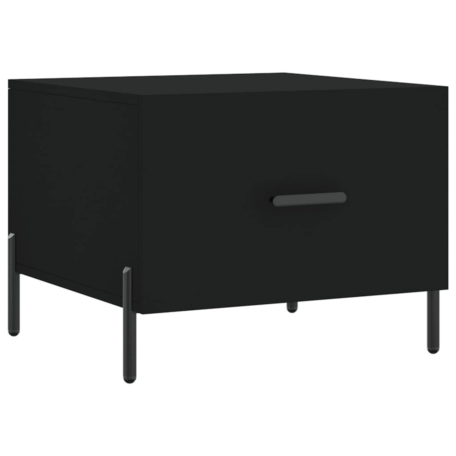 vidaXL Couchtisch Schwarz 50x50x40 cm Holzwerkstoff Modell 1 von VIDAXL
