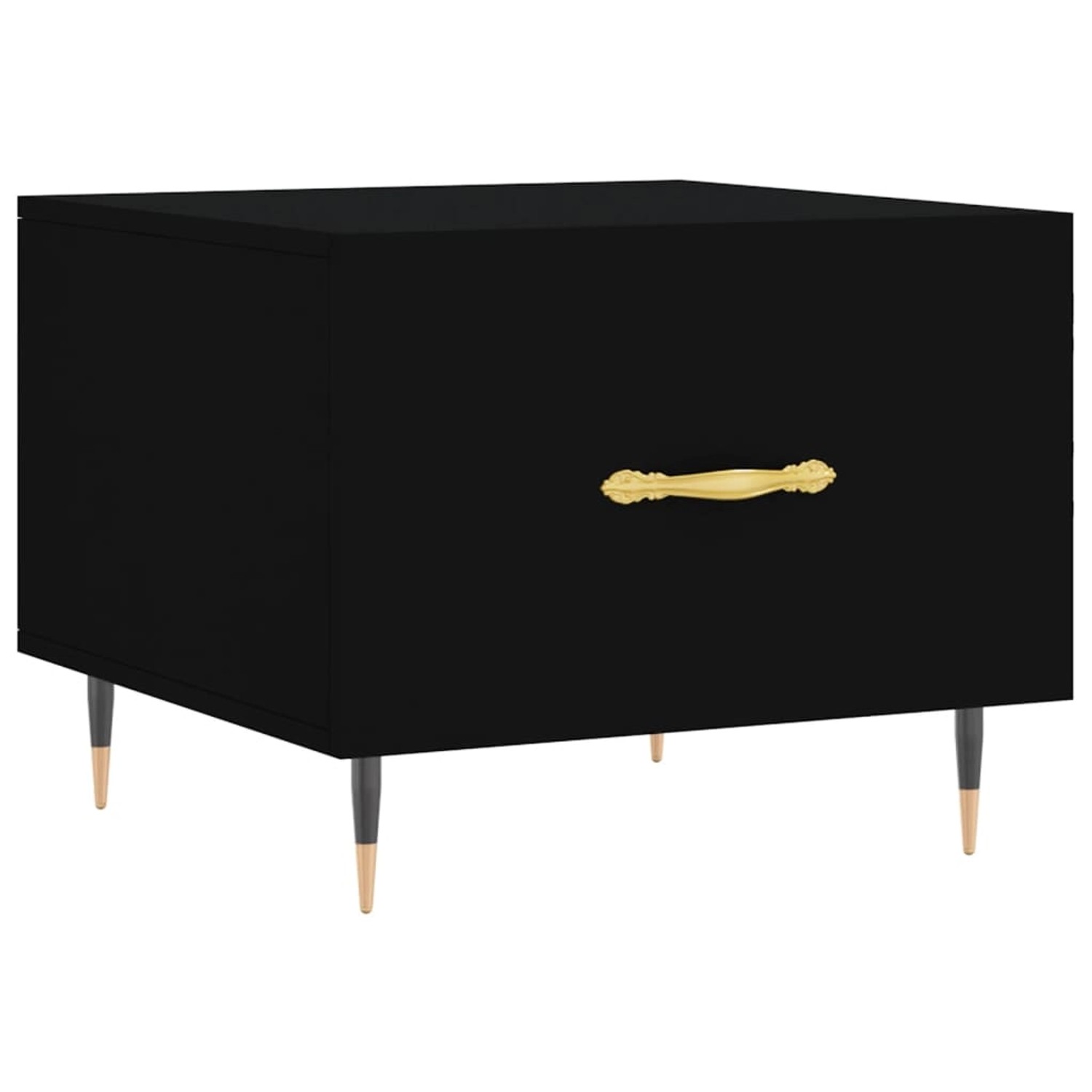 vidaXL Couchtisch Schwarz 50x50x40 cm Holzwerkstoff Modell 3 von VIDAXL