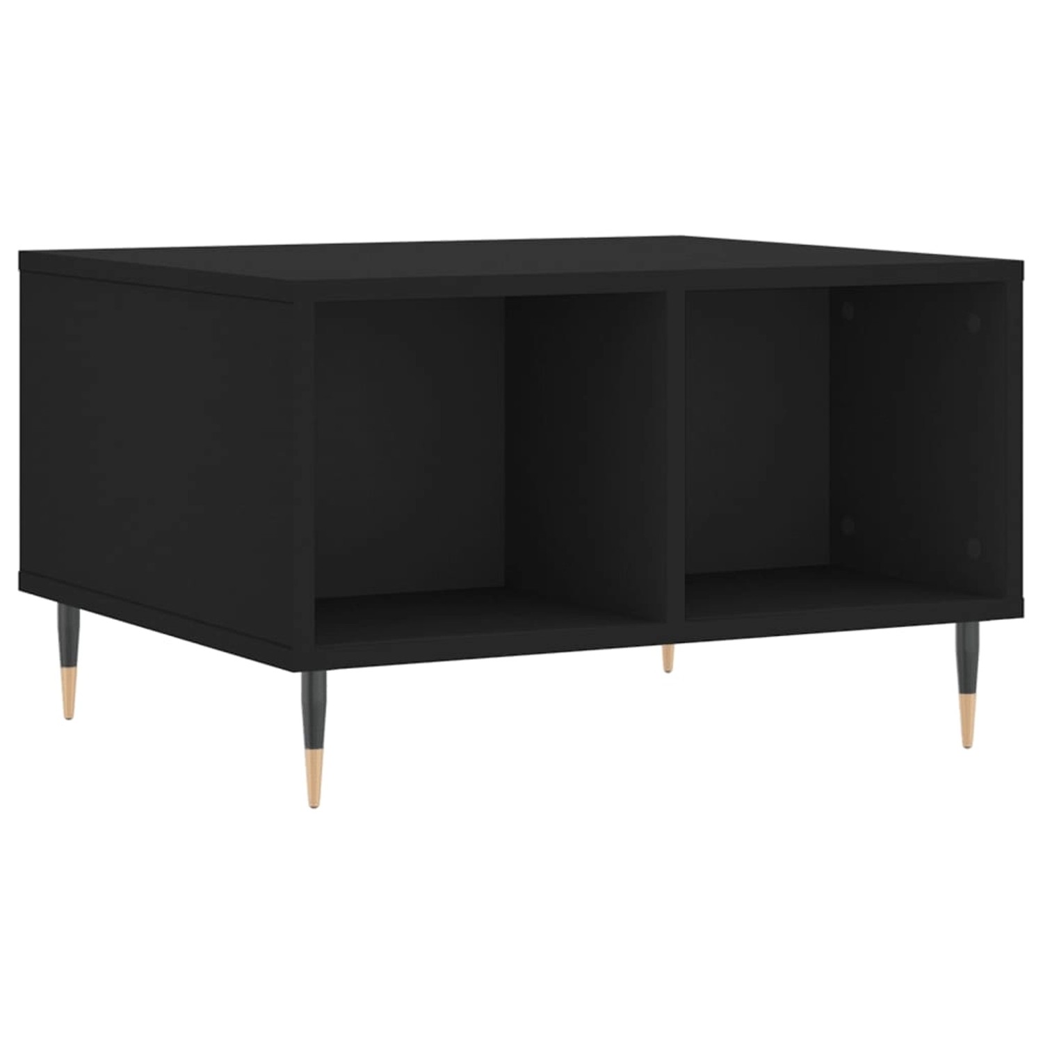 vidaXL Couchtisch Schwarz 60x50x36,5 cm Holzwerkstoff Modell 3 von VIDAXL