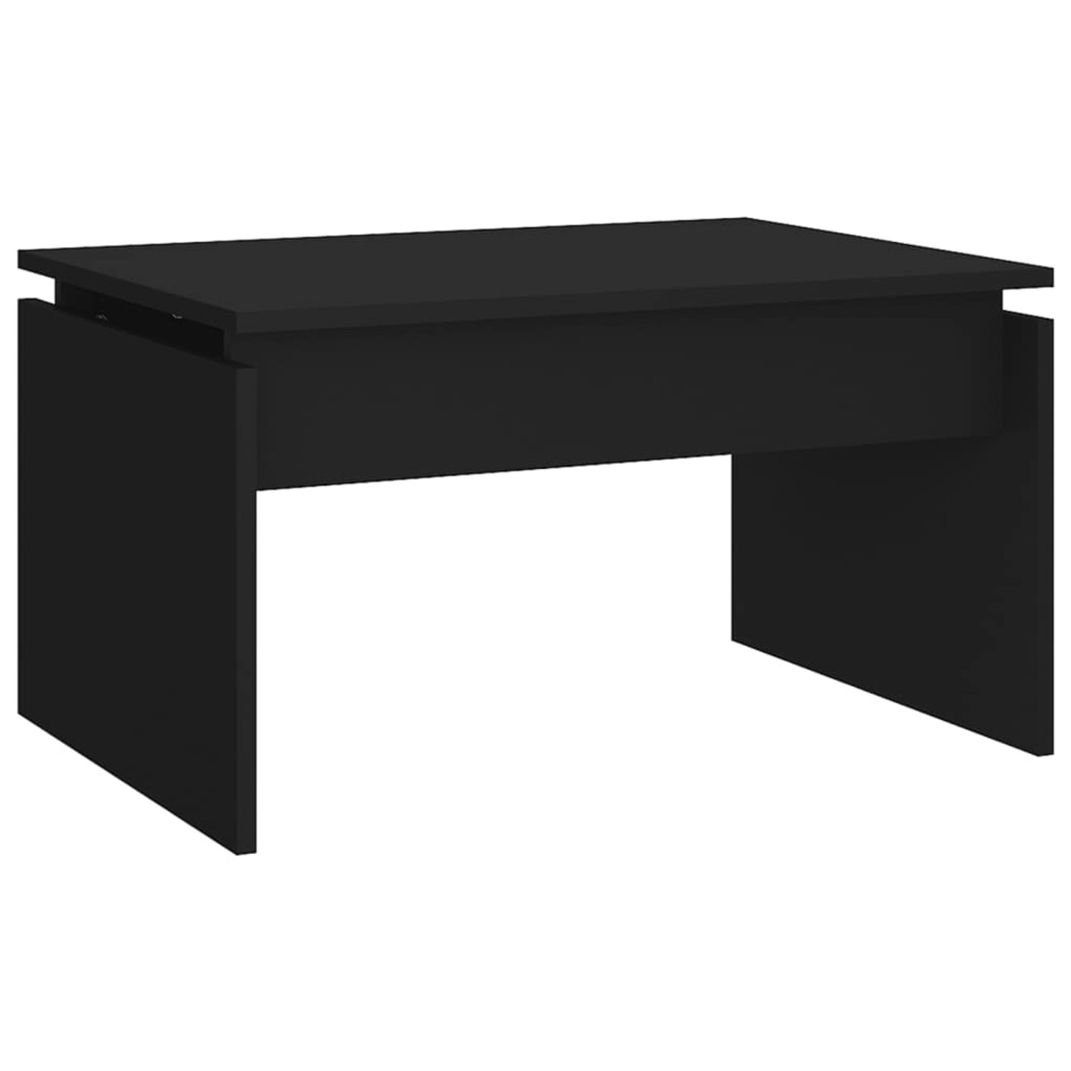 vidaXL Couchtisch Schwarz 68x50x38 cm Holzwerkstoff von VIDAXL